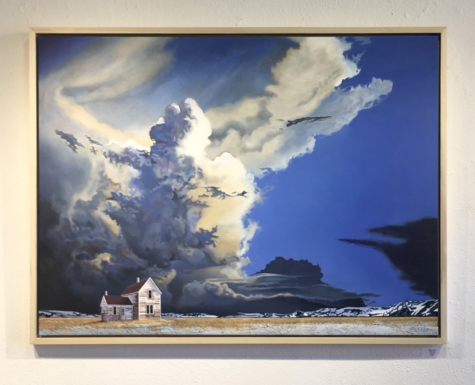 Storm's Edge (SOLD) by BRUCE CASCIA