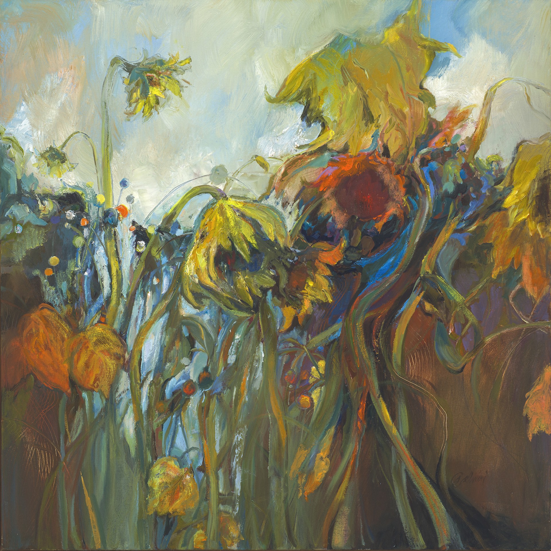 Sunflower Dance by Peggy Jelmini