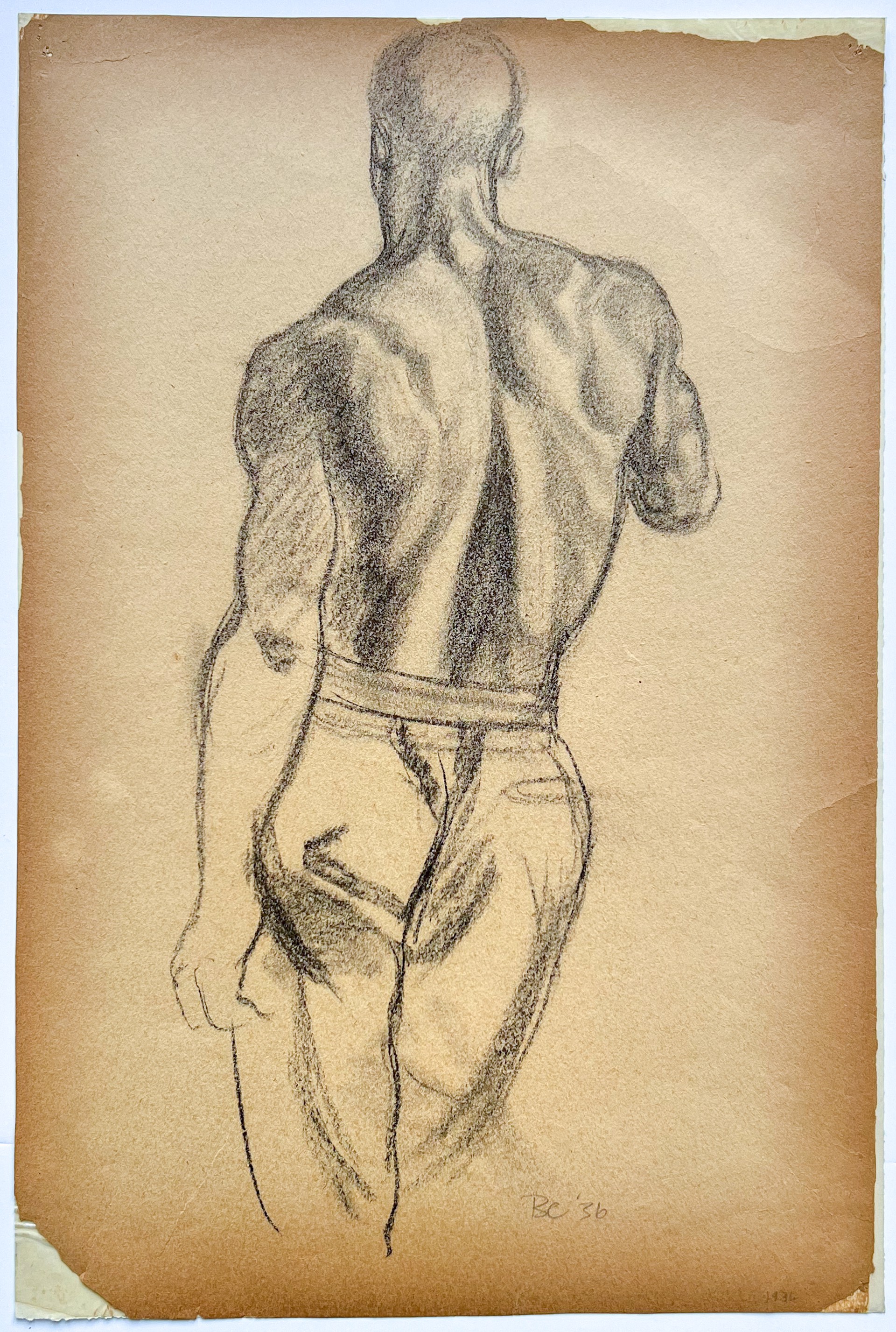 Standing Nude V by Burton Callicott