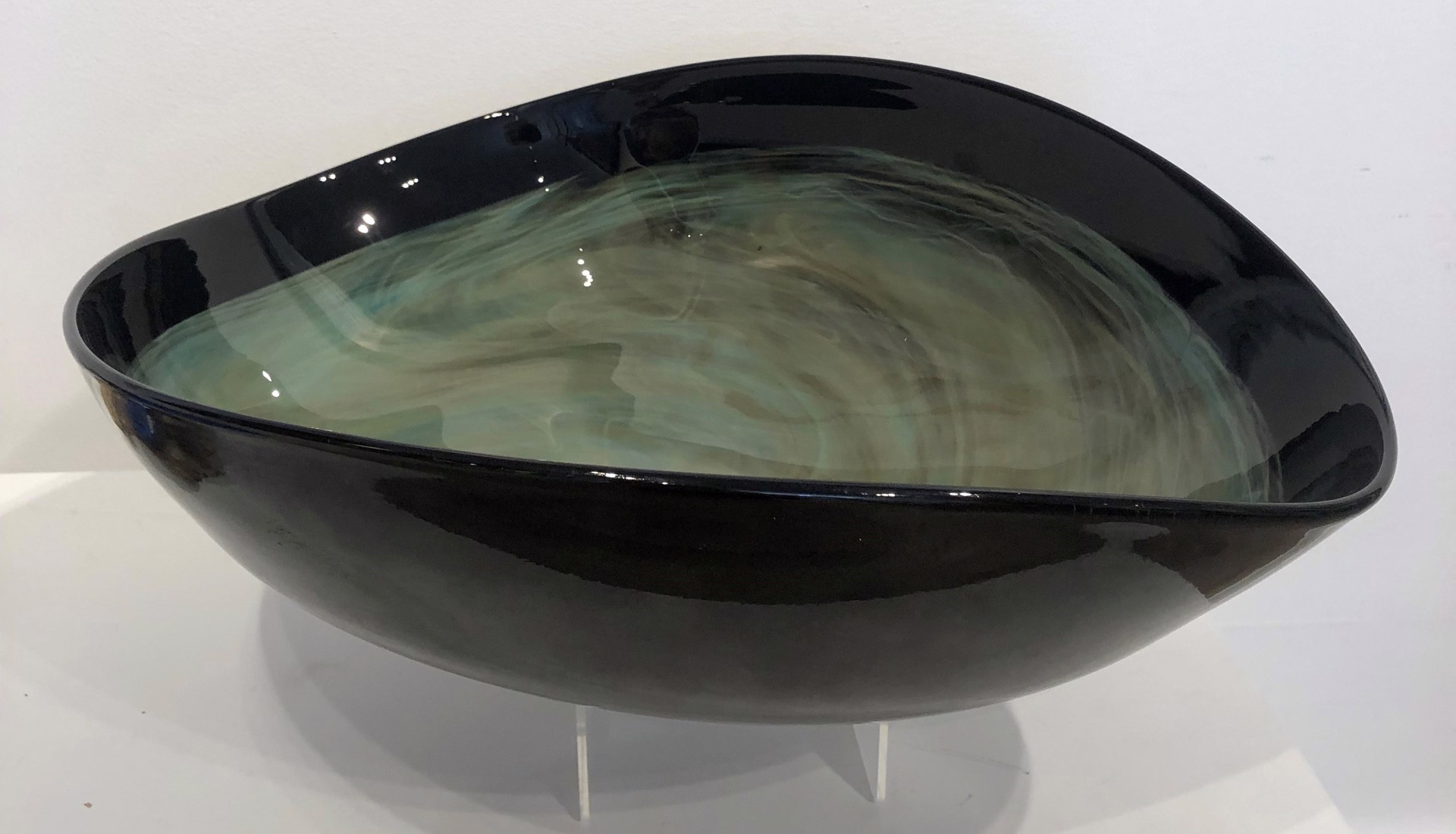Large Black bowl by Andrew Kuntz
