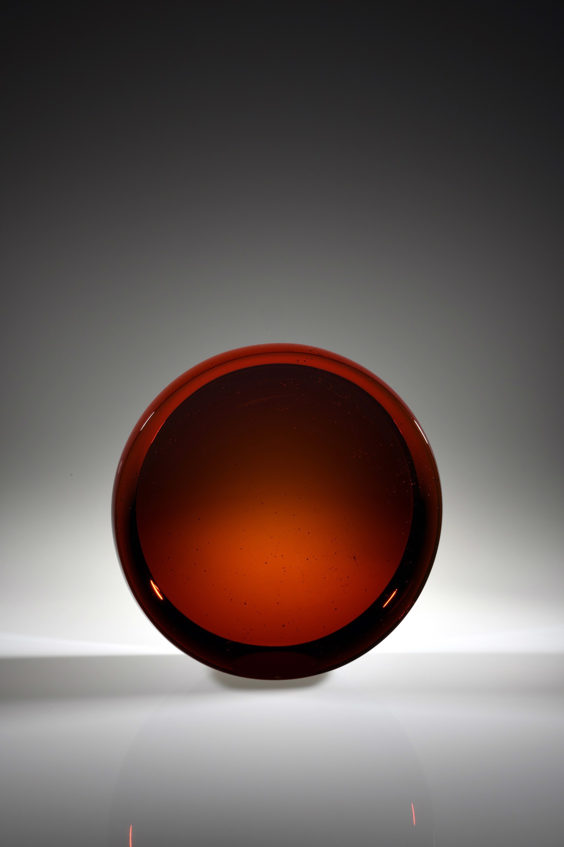 "Red Circular Space" by Peter Bremers