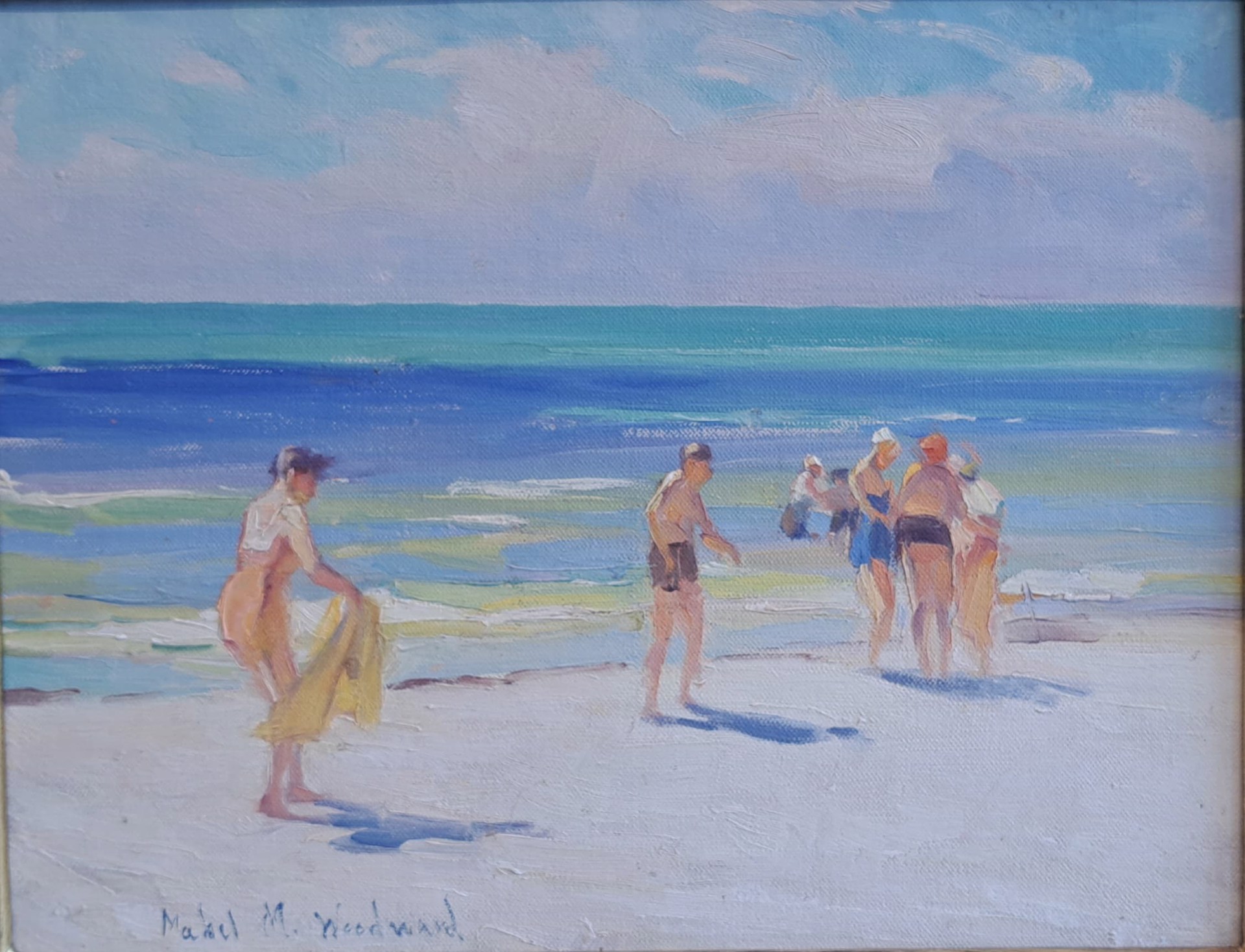 Near Palm Beach by Mabel May Woodward (1877-1945)