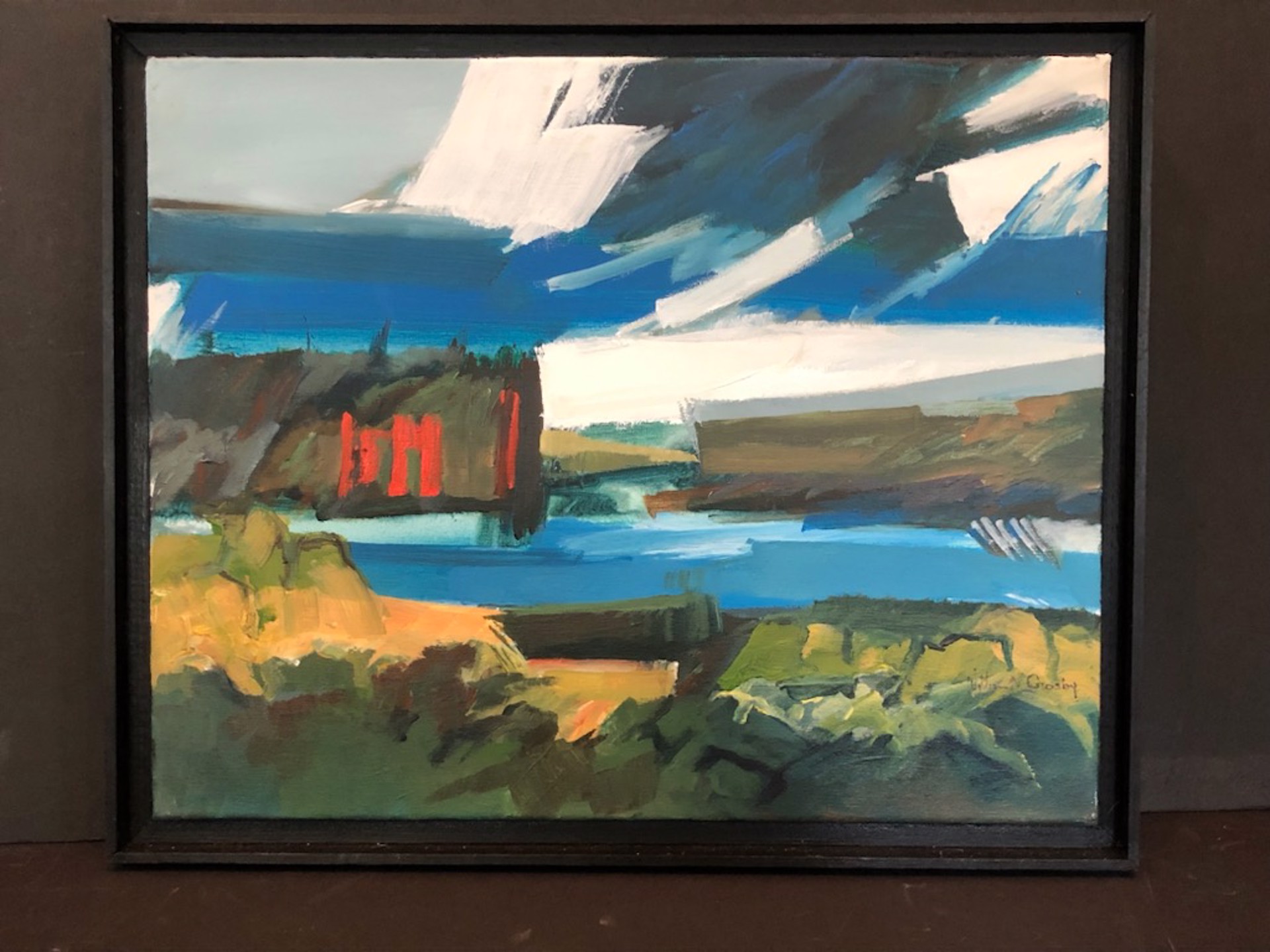 Abstract Landscape I by William Crosby