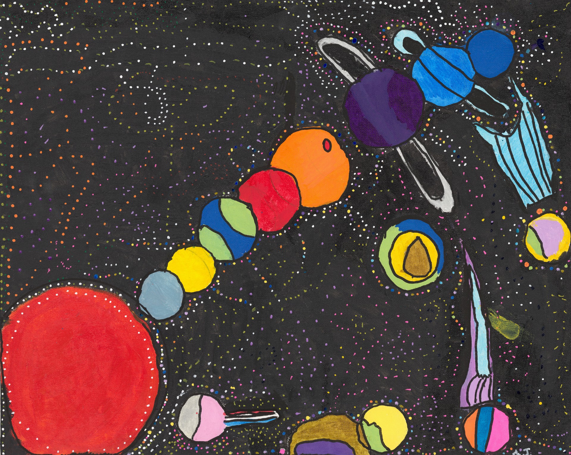 Eight Planets of the Solar System by Charmaine Jones