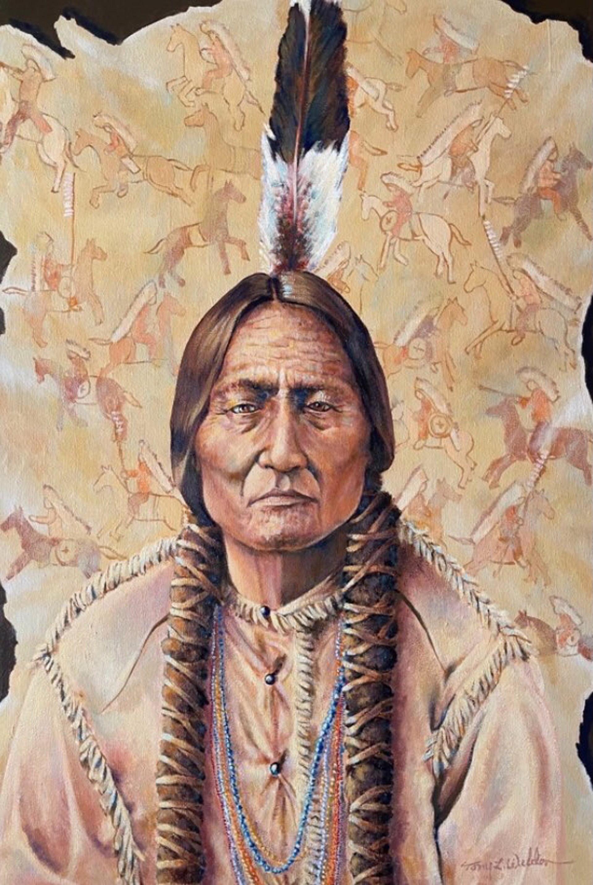 Sitting Bull by Tony Weldon