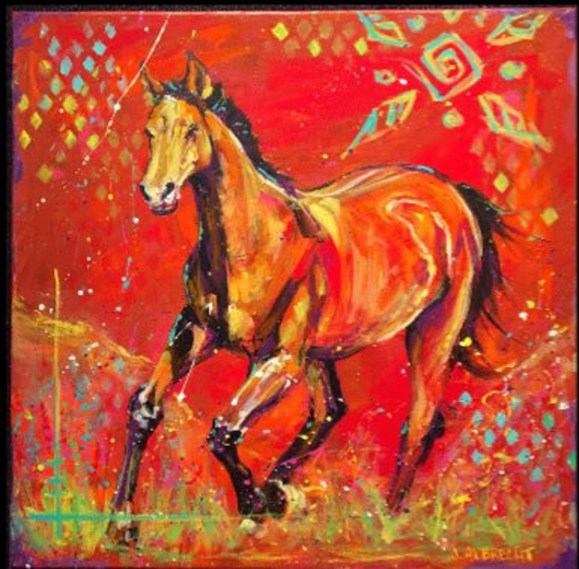 Horse Original by Jeff Albrecht