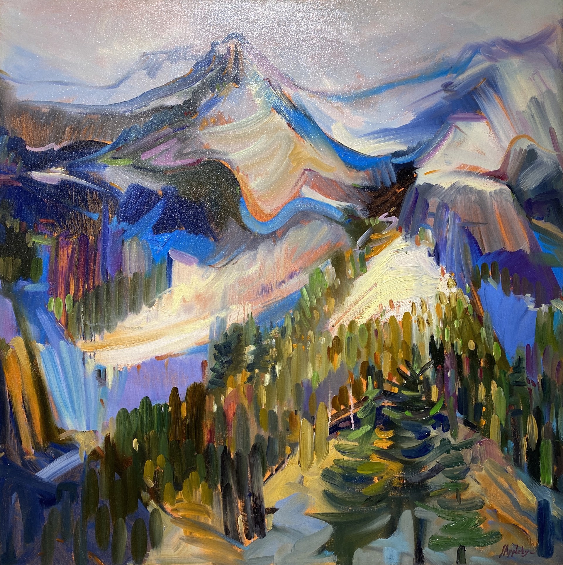 On The Ridge by Jane Appleby
