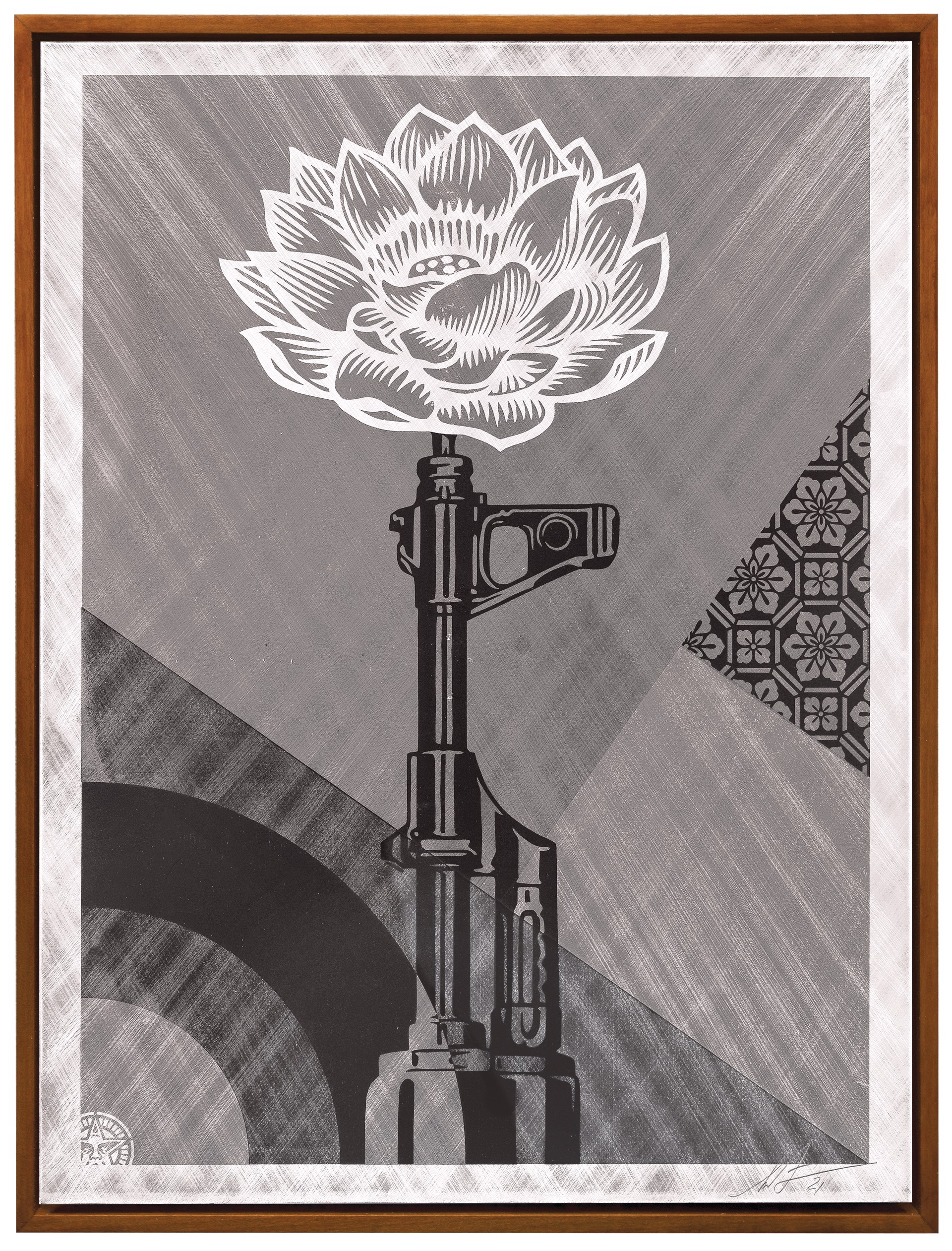 AK-47 Lotus by Shepard Fairey / Limited editions