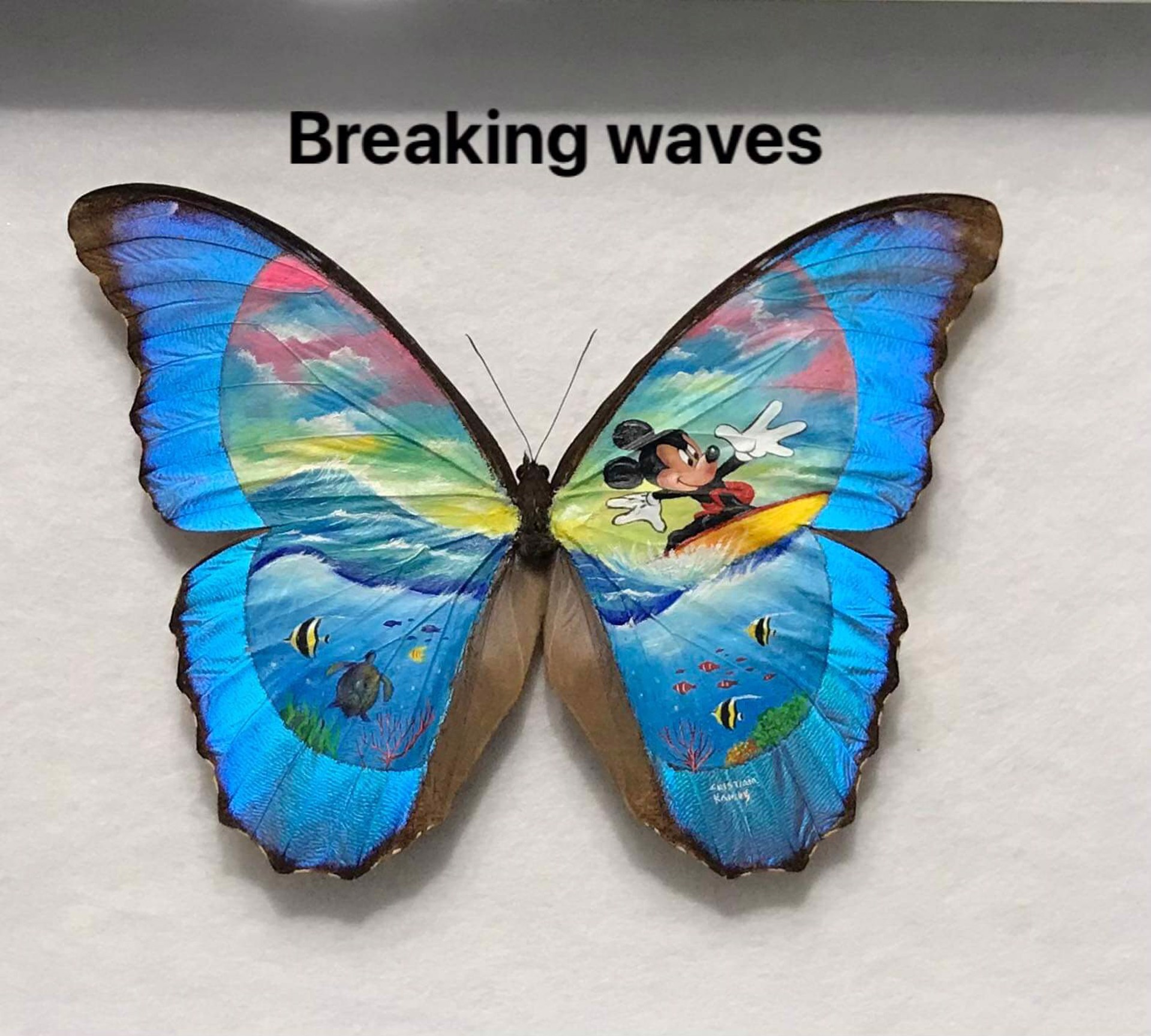 Breaking Waves by Cristiam Ramos