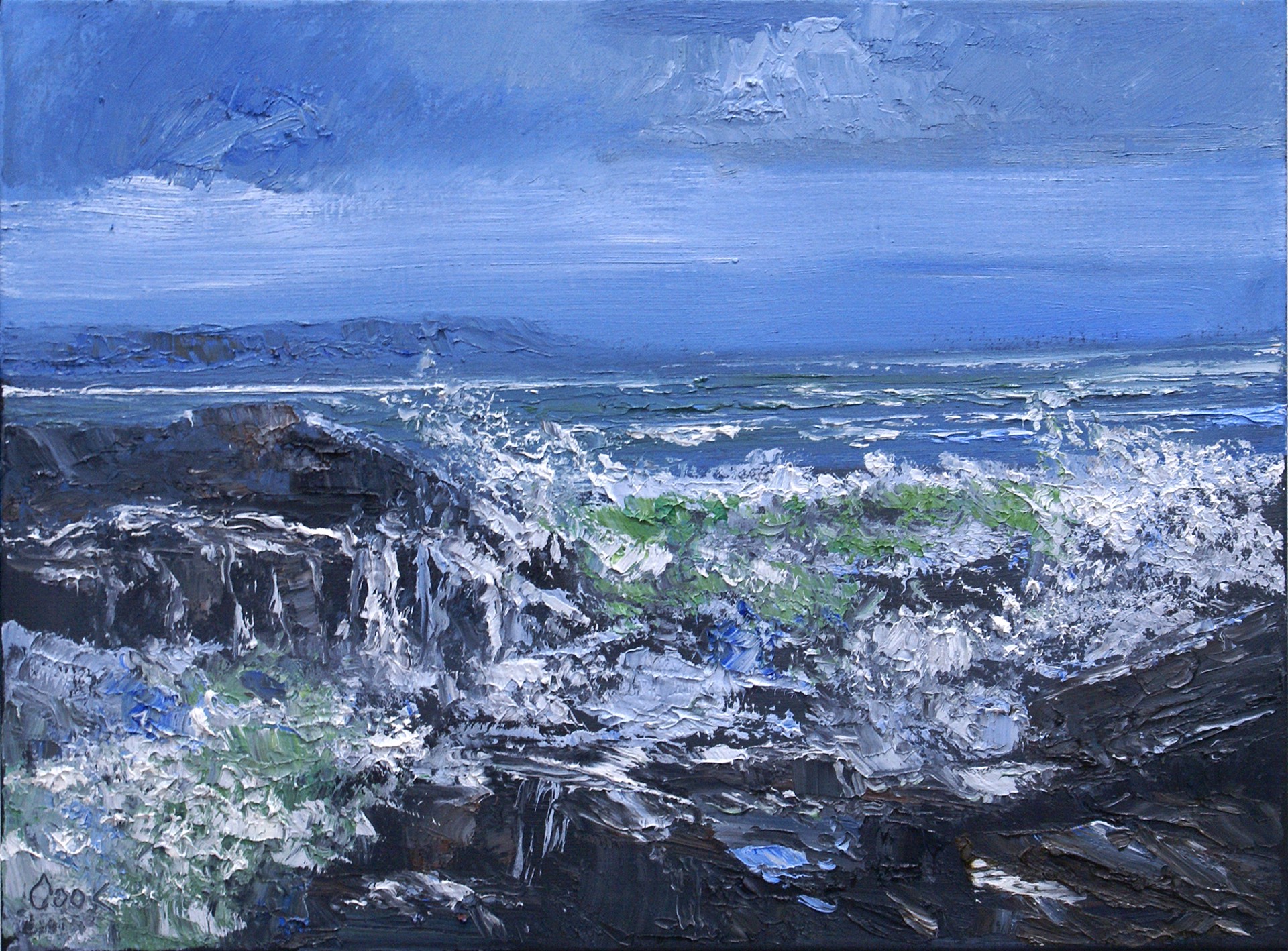 Casco Bay Study #2 by James Cook
