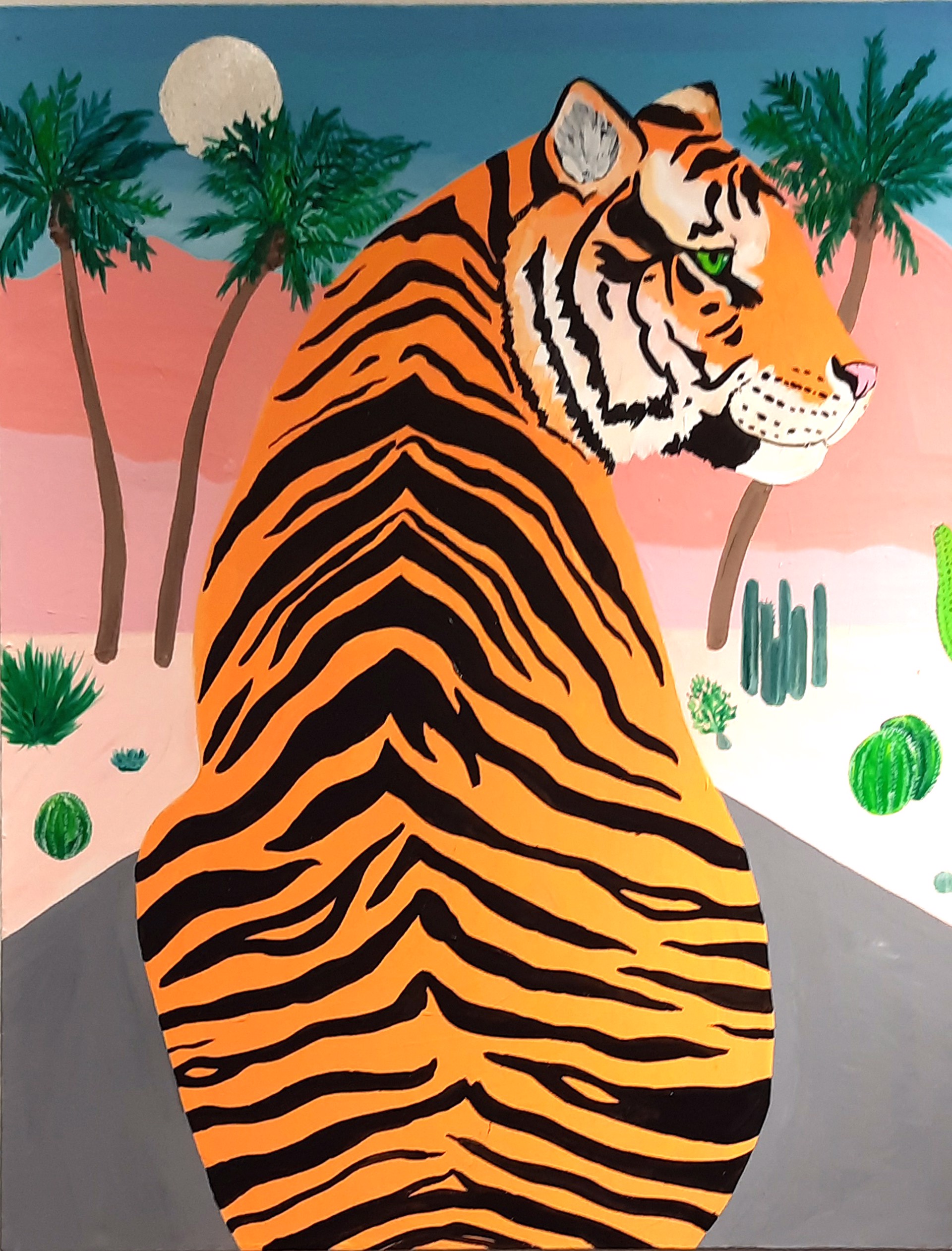 Desert Tiger by Sullivan Anlyan