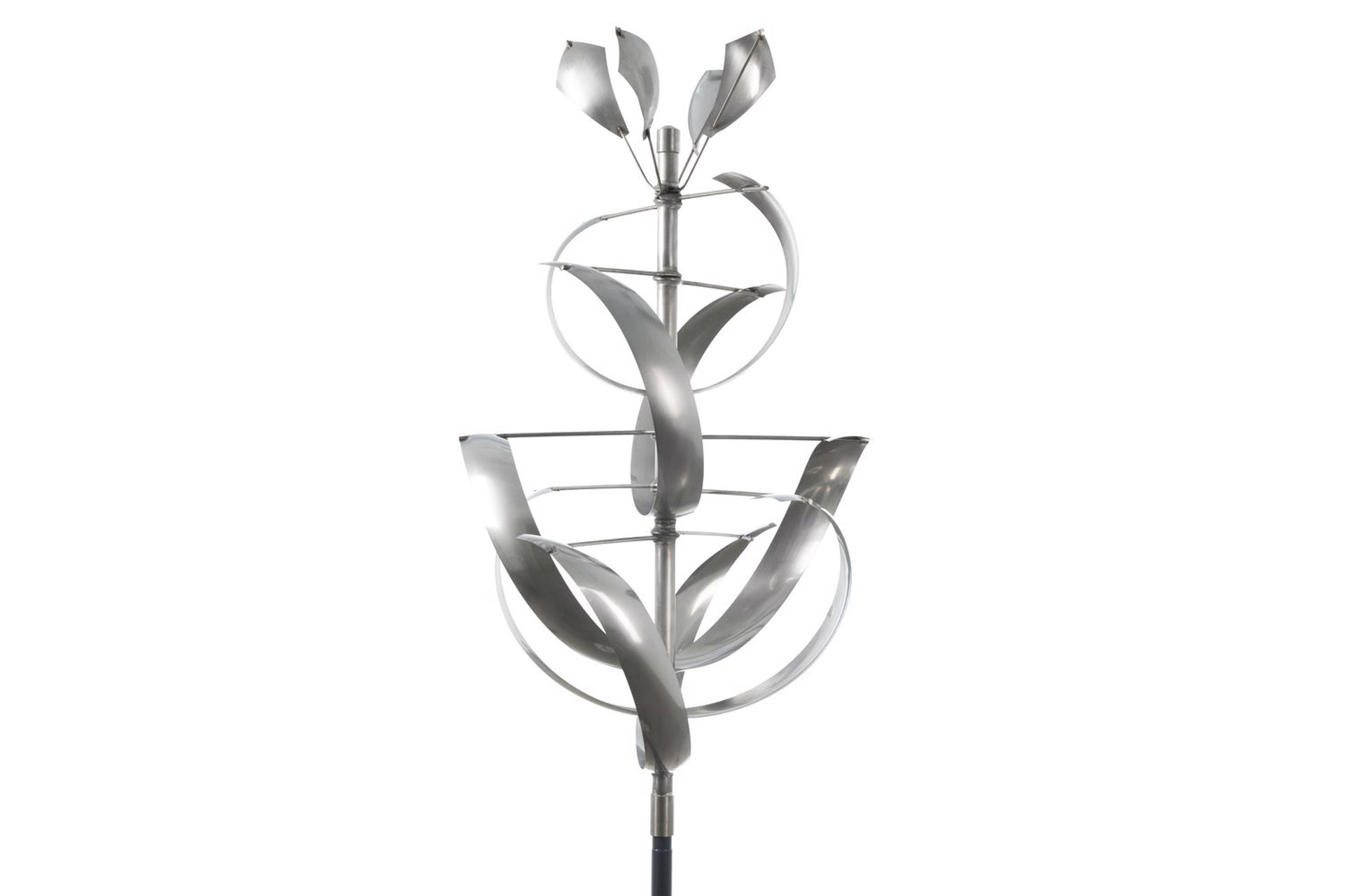 Stainless Steel Lily (L) by Lyman Whitaker