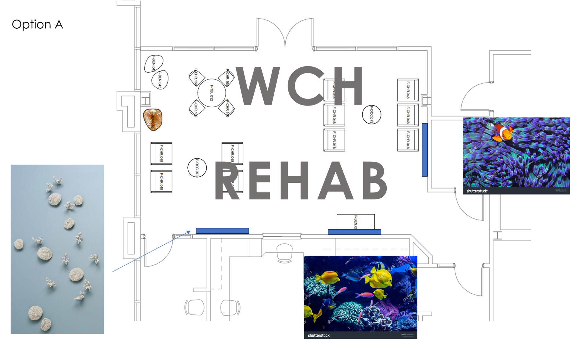 WCH Rehab- Lobby artwork by Printwork
