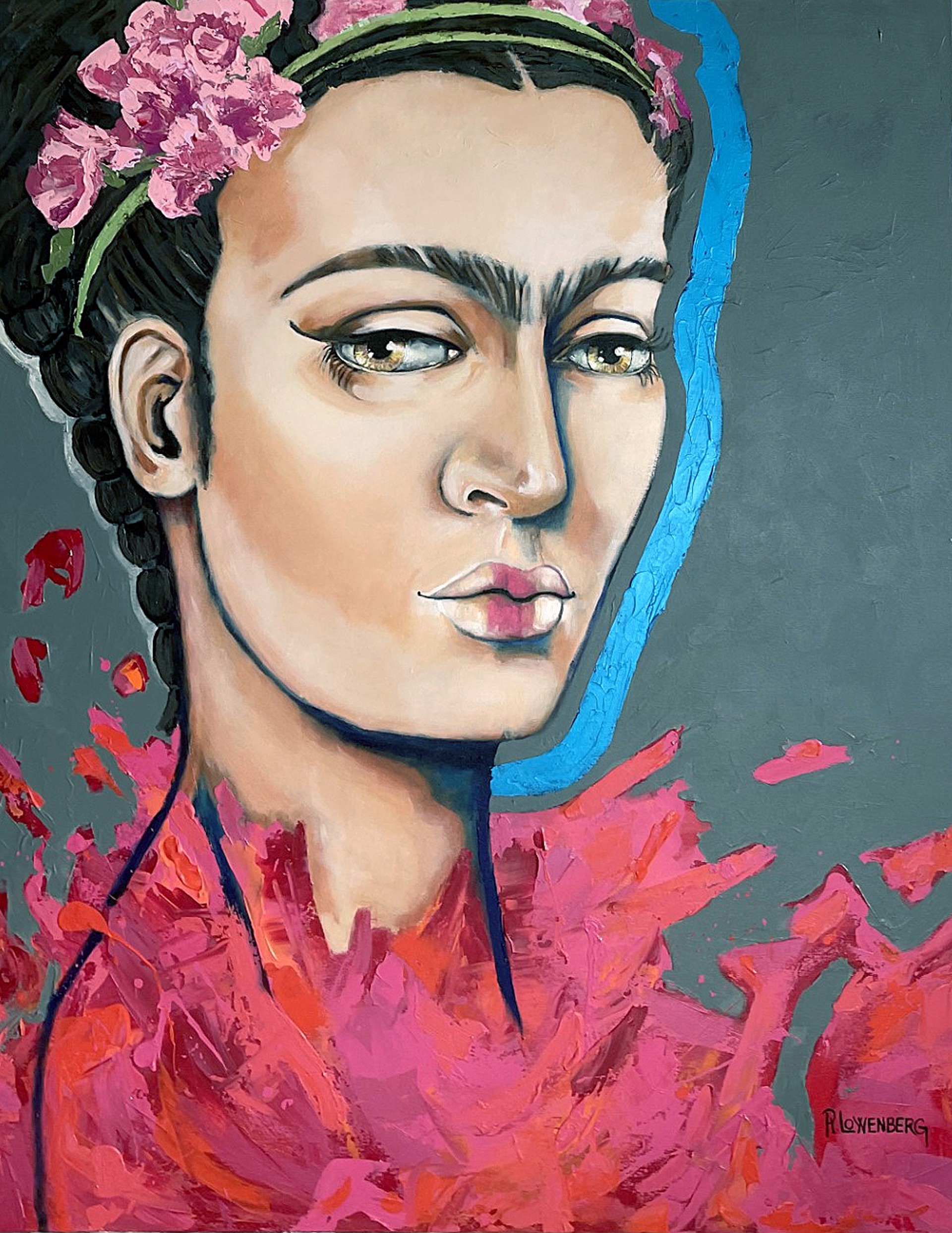 Frida Color Bugambilia by Ricardo Lowenberg