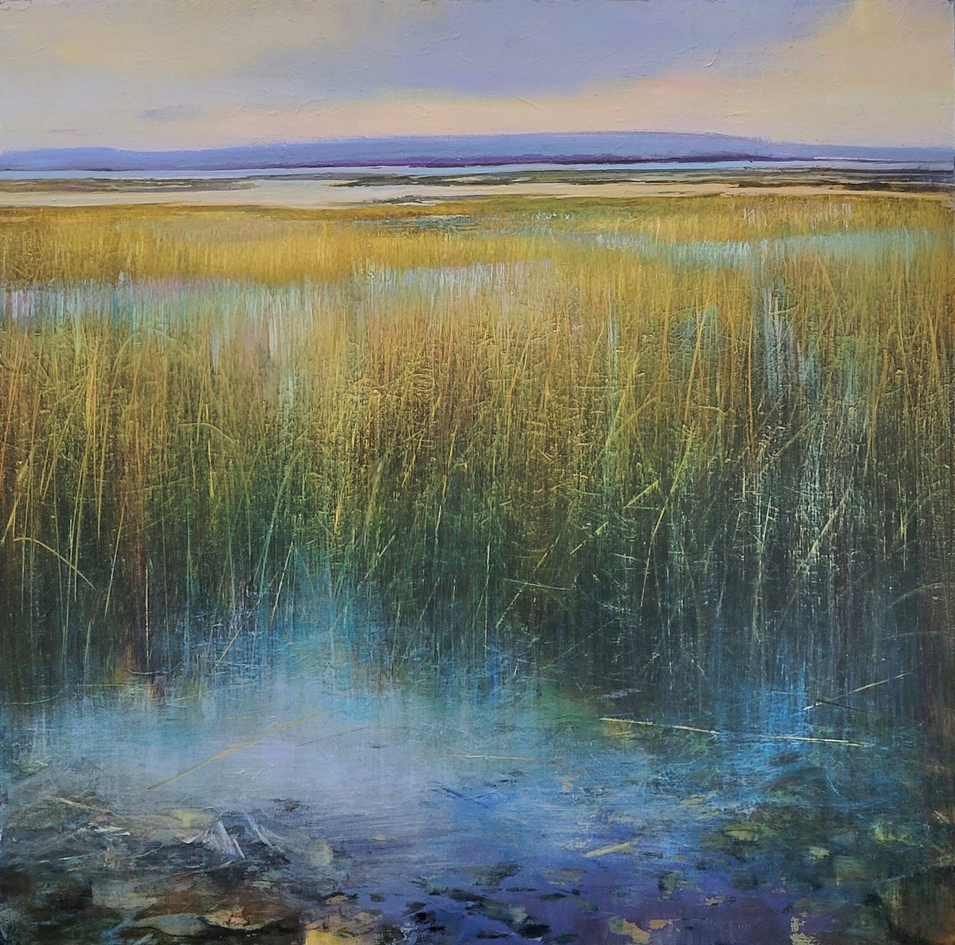 Across an Azure Marsh by David Dunlop