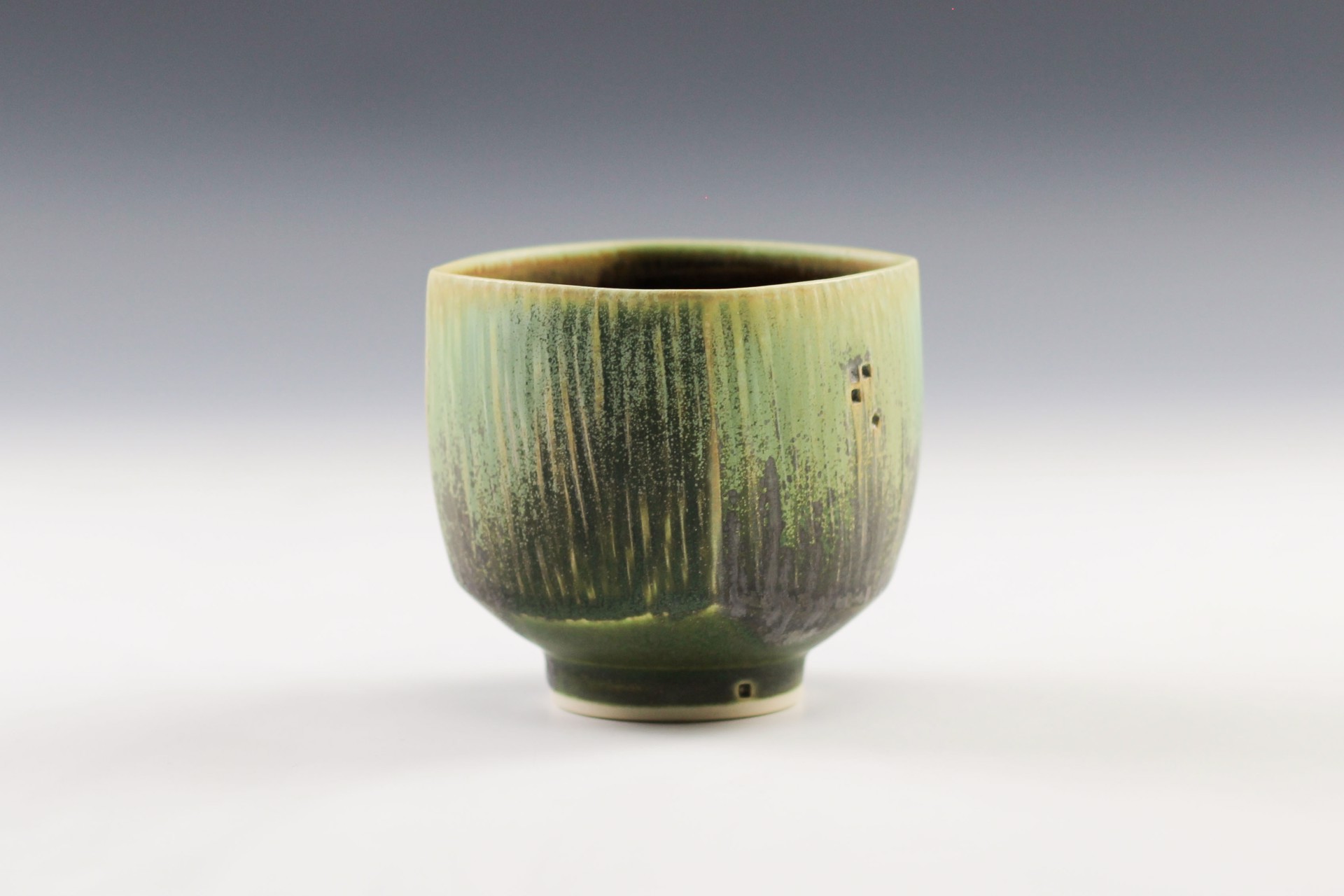 Square Green Cup by Nick DeVries