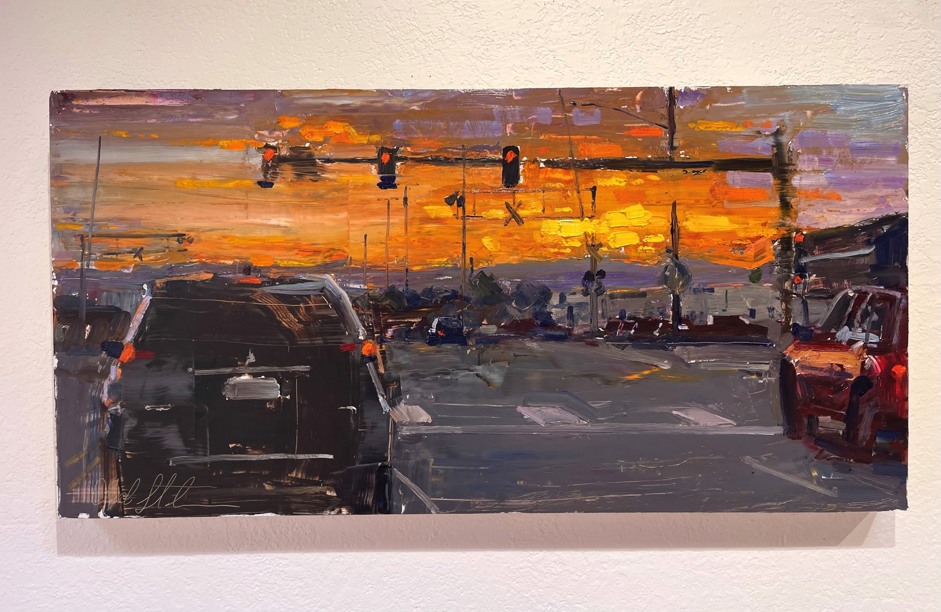 Commerce City Sunset by Clyde Steadman