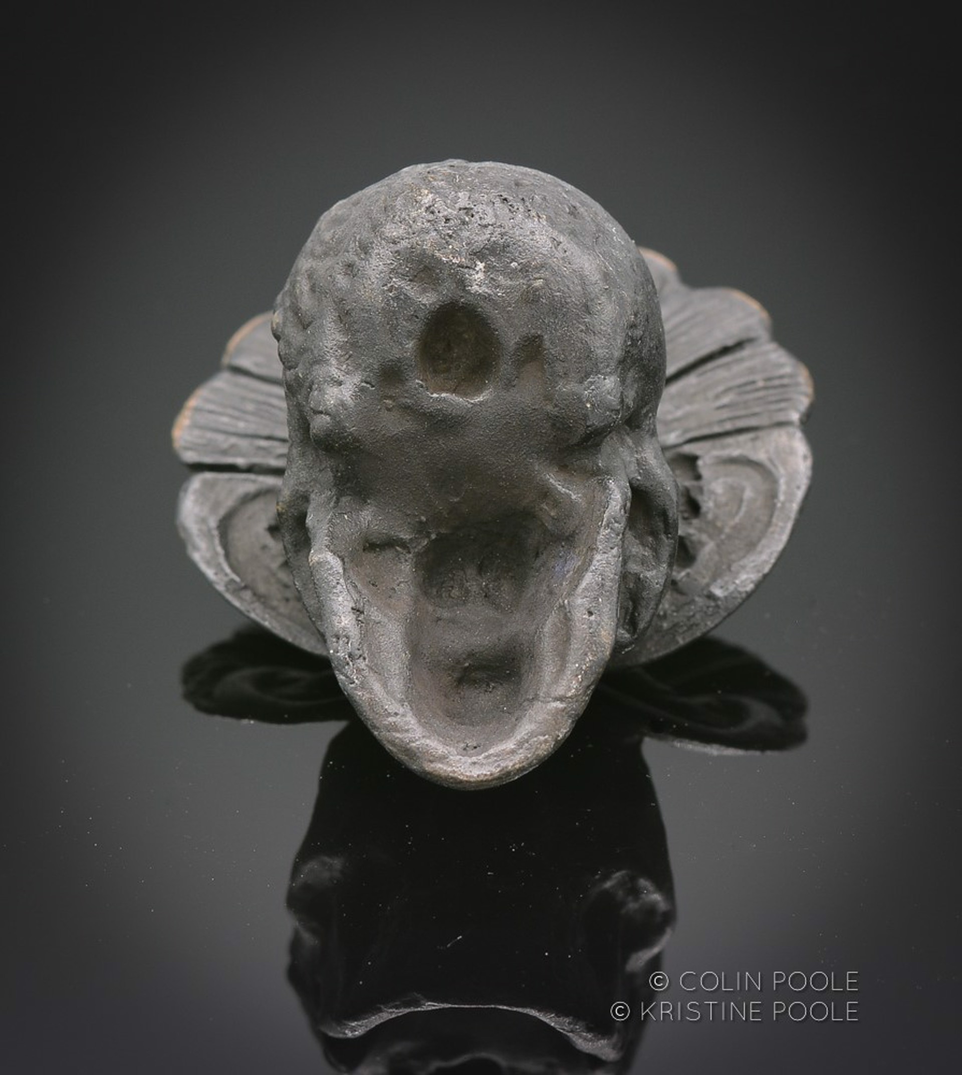Mardi Gras Talisman Skull 4 by Colin & Kristine Poole
