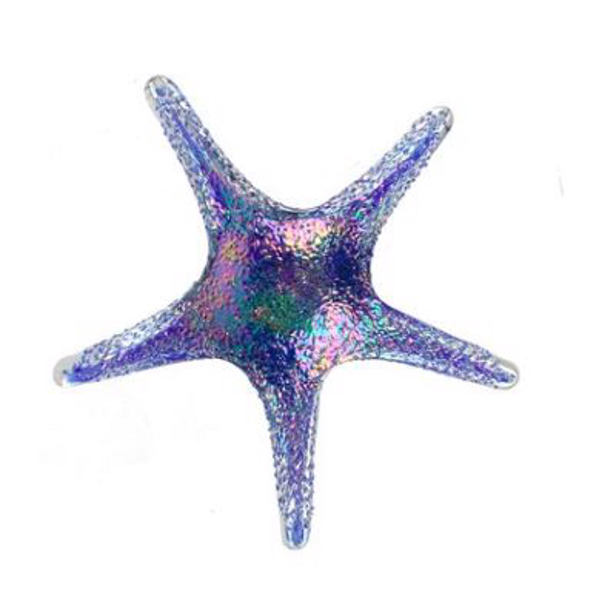 Small Cobalt Starfish - 7841SIR by V Handblown Glass