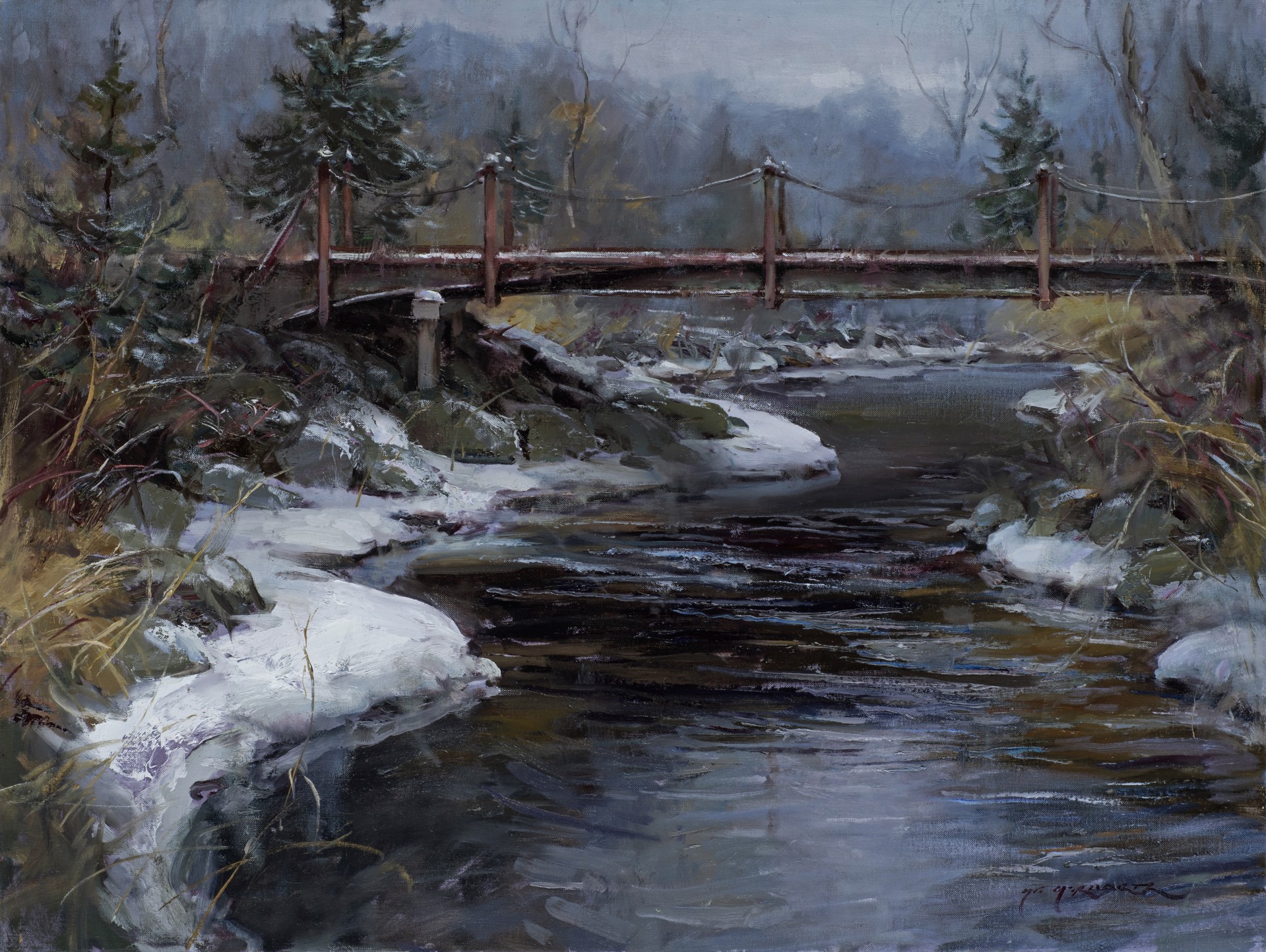 North Branch Crossing by Daniel Gerhartz
