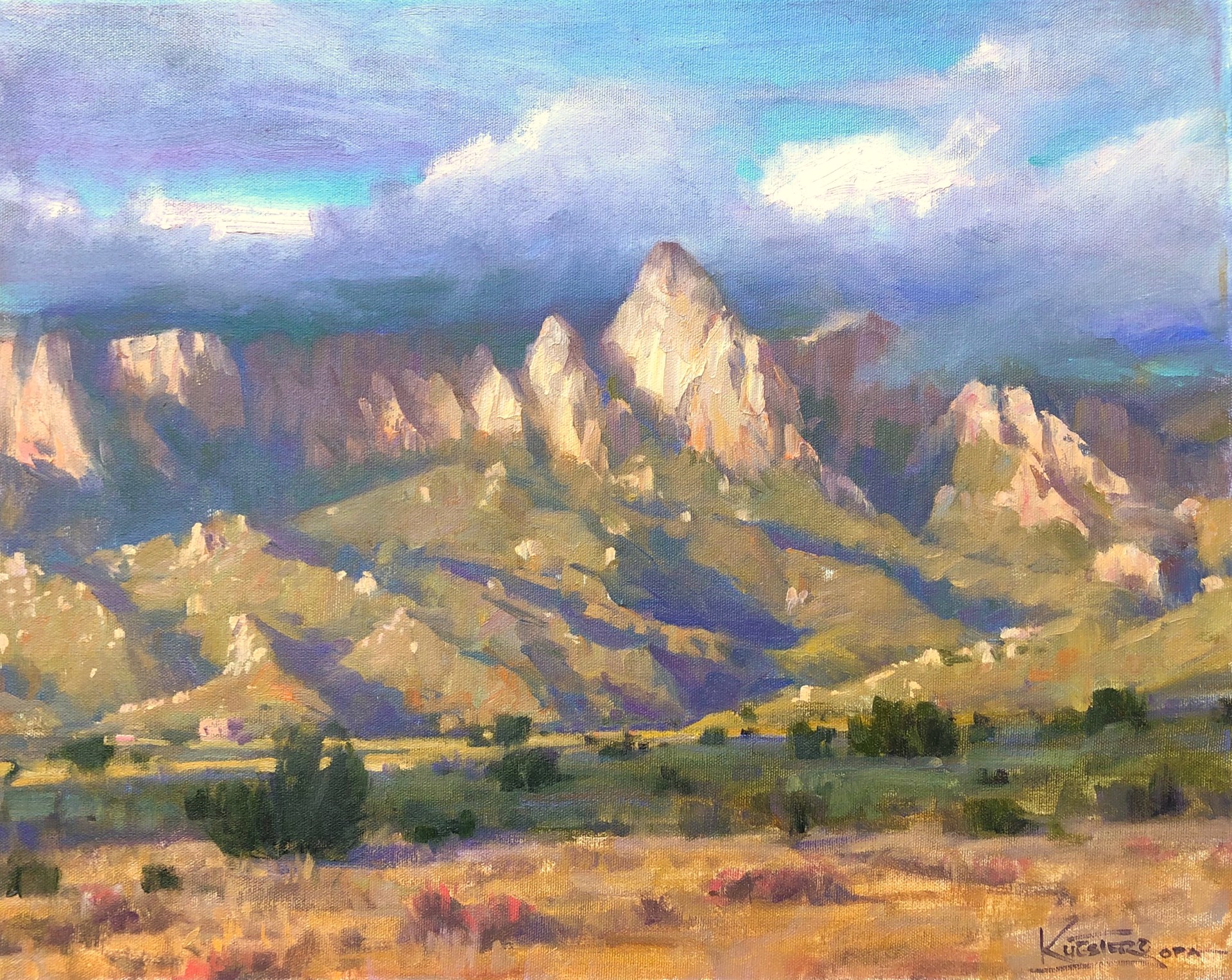 South Peaks of Bear Canyon by Robert Kuester