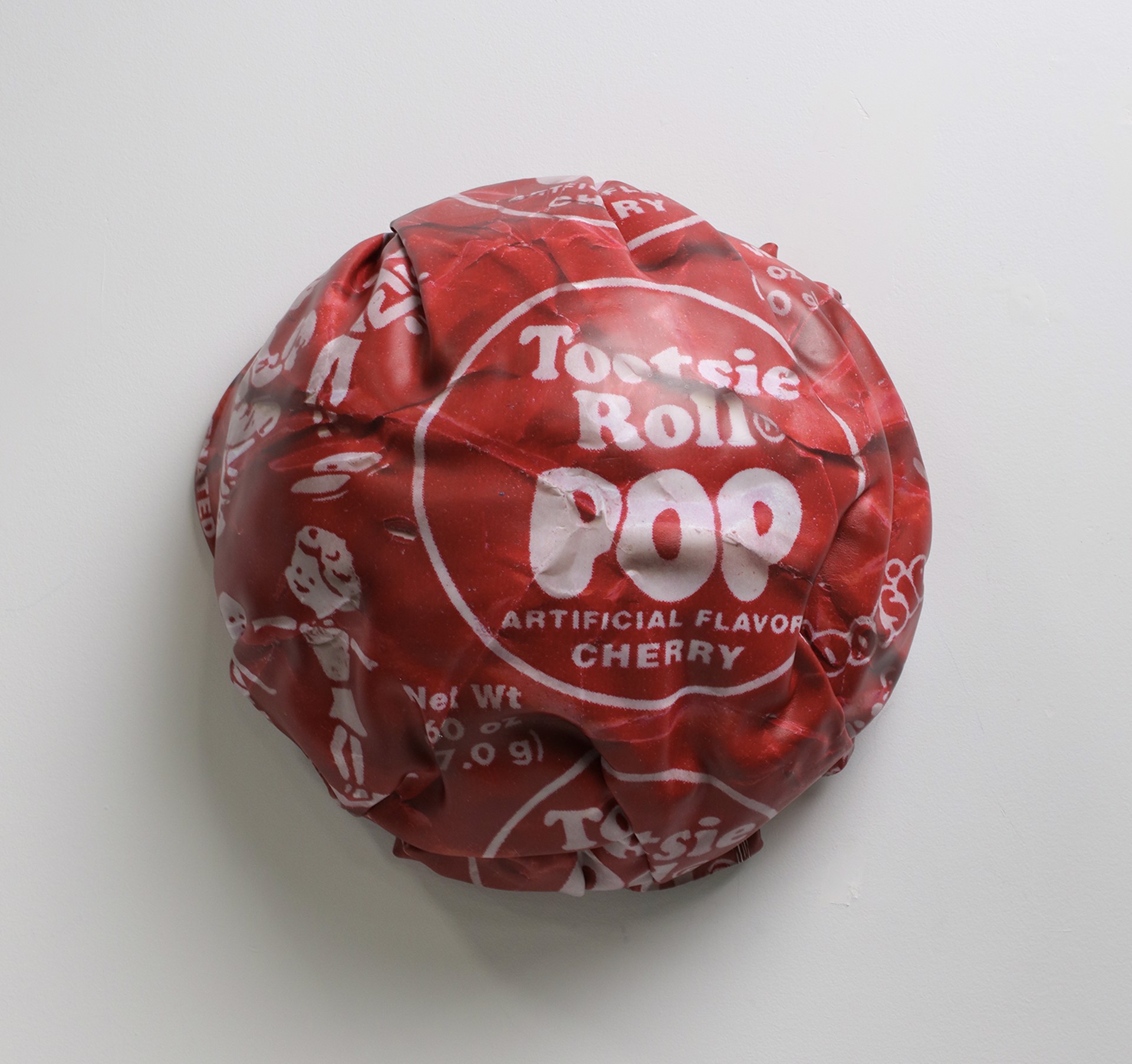 Tootsie Pop Cherry Large 1 by Paul Rousso