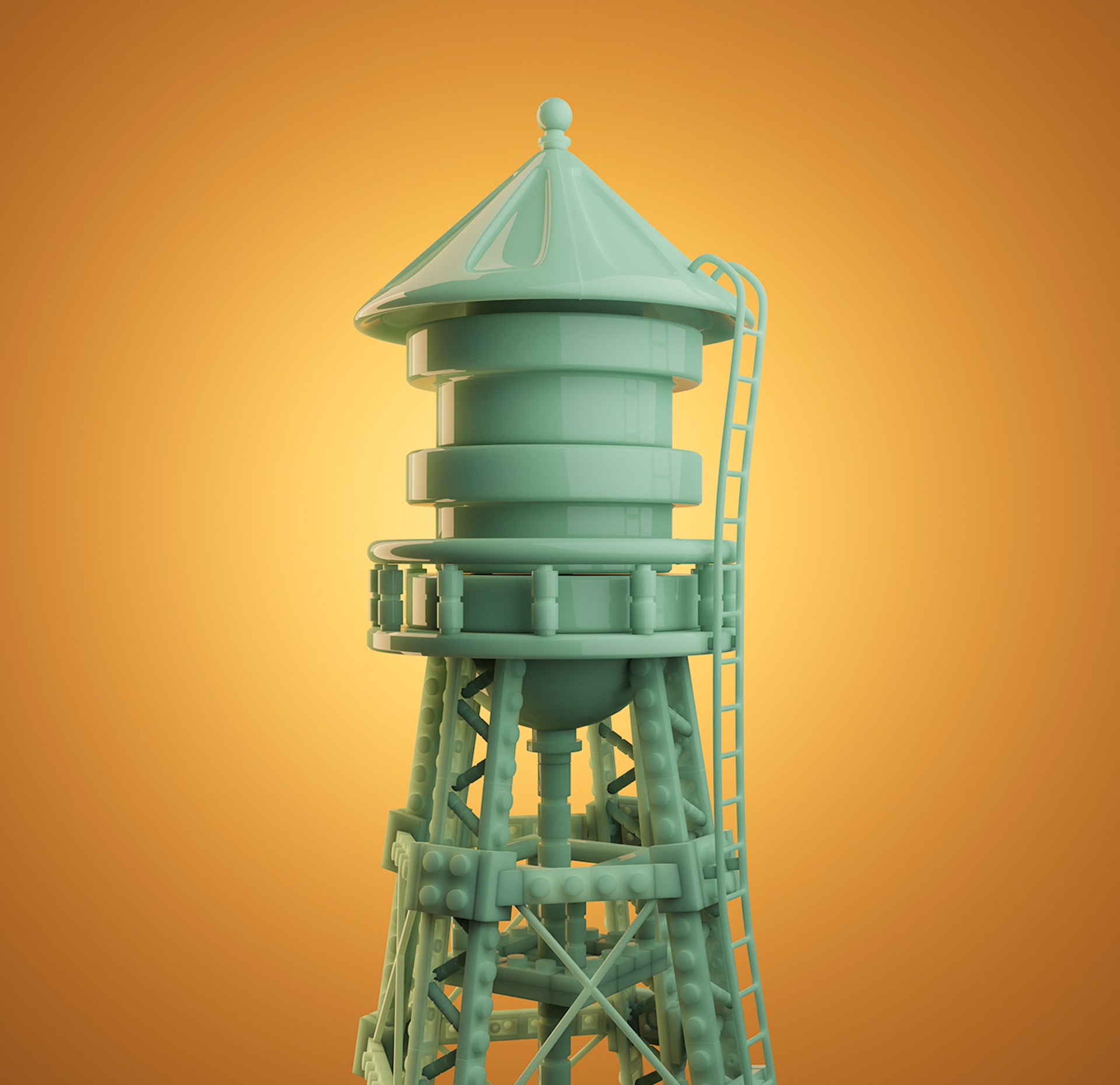 Water Tower by Eli Warren