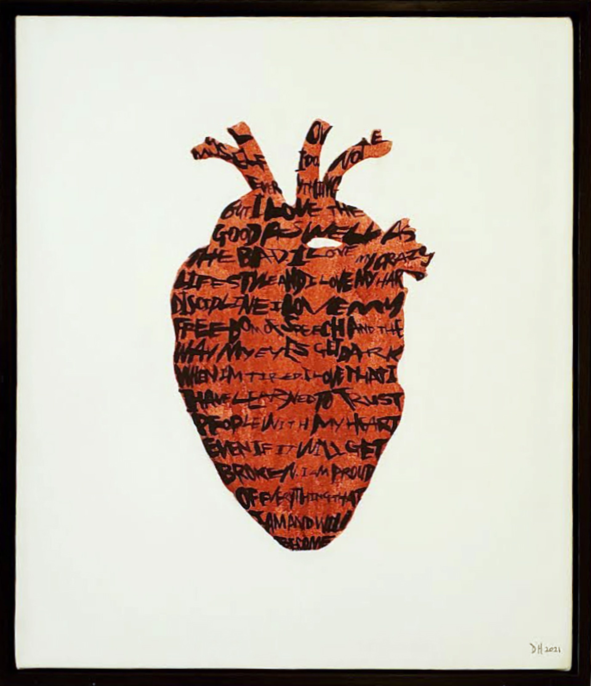 Johnny's Heart (Text: Johnny Weir) by David Hollier