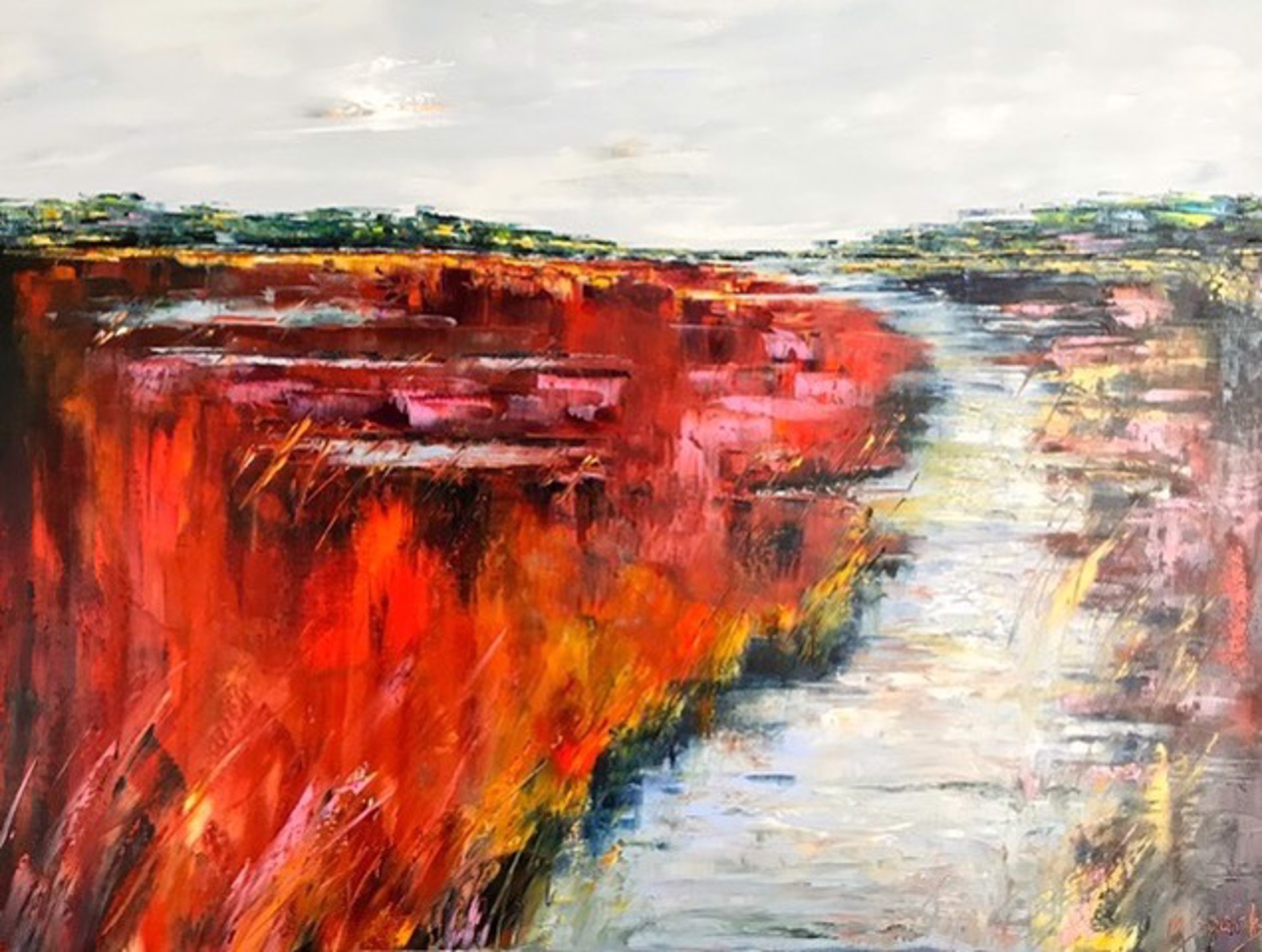 Splendor In The Marsh by Marilyn Sparks