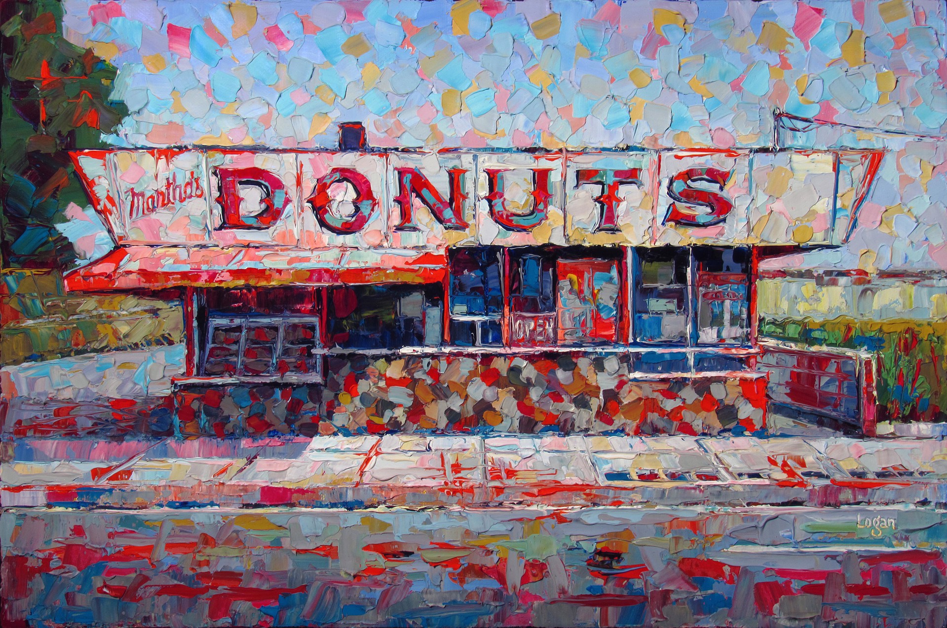 Martha's Donuts by Raymond Logan