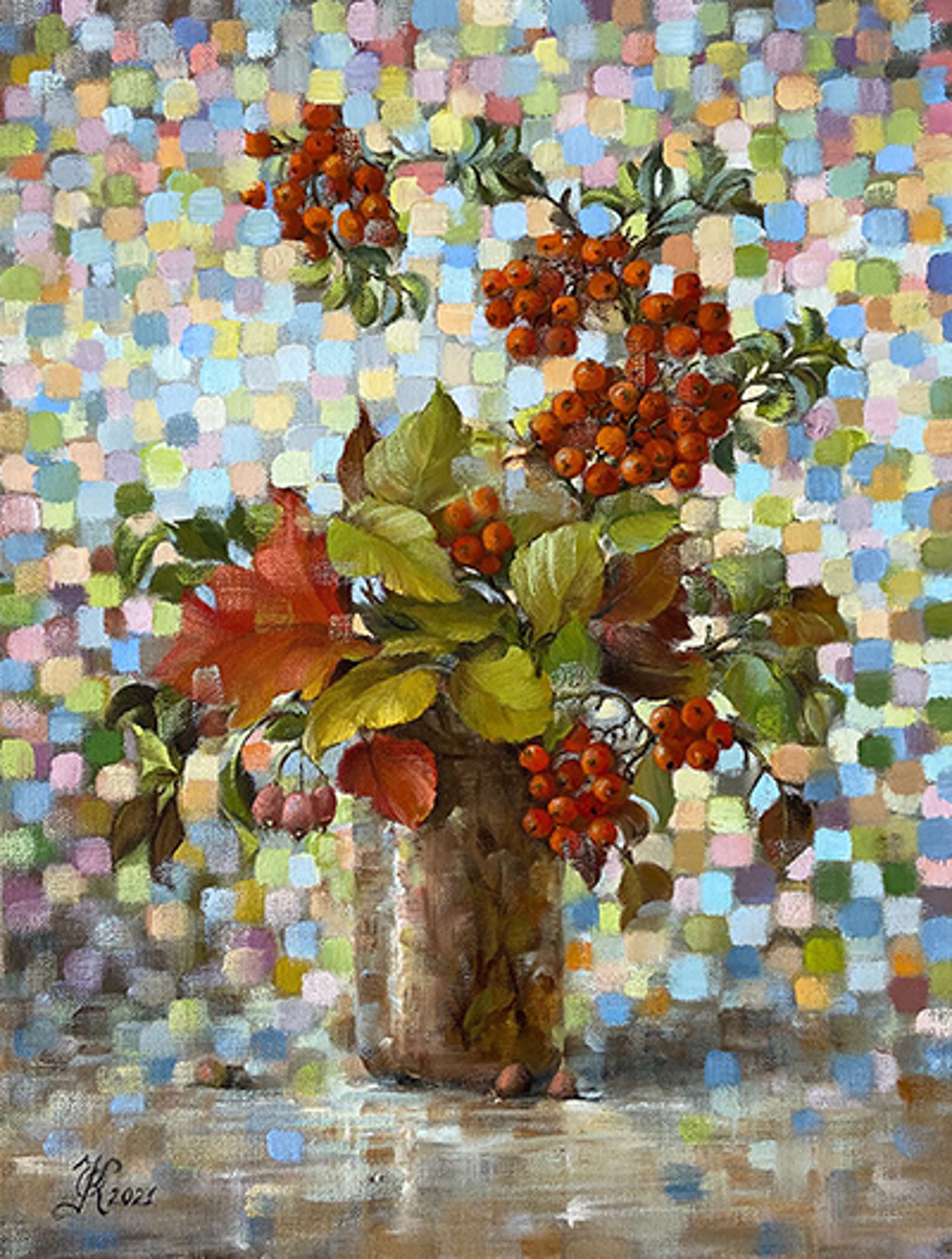 Ashtree Berries by Olga Karpeisky
