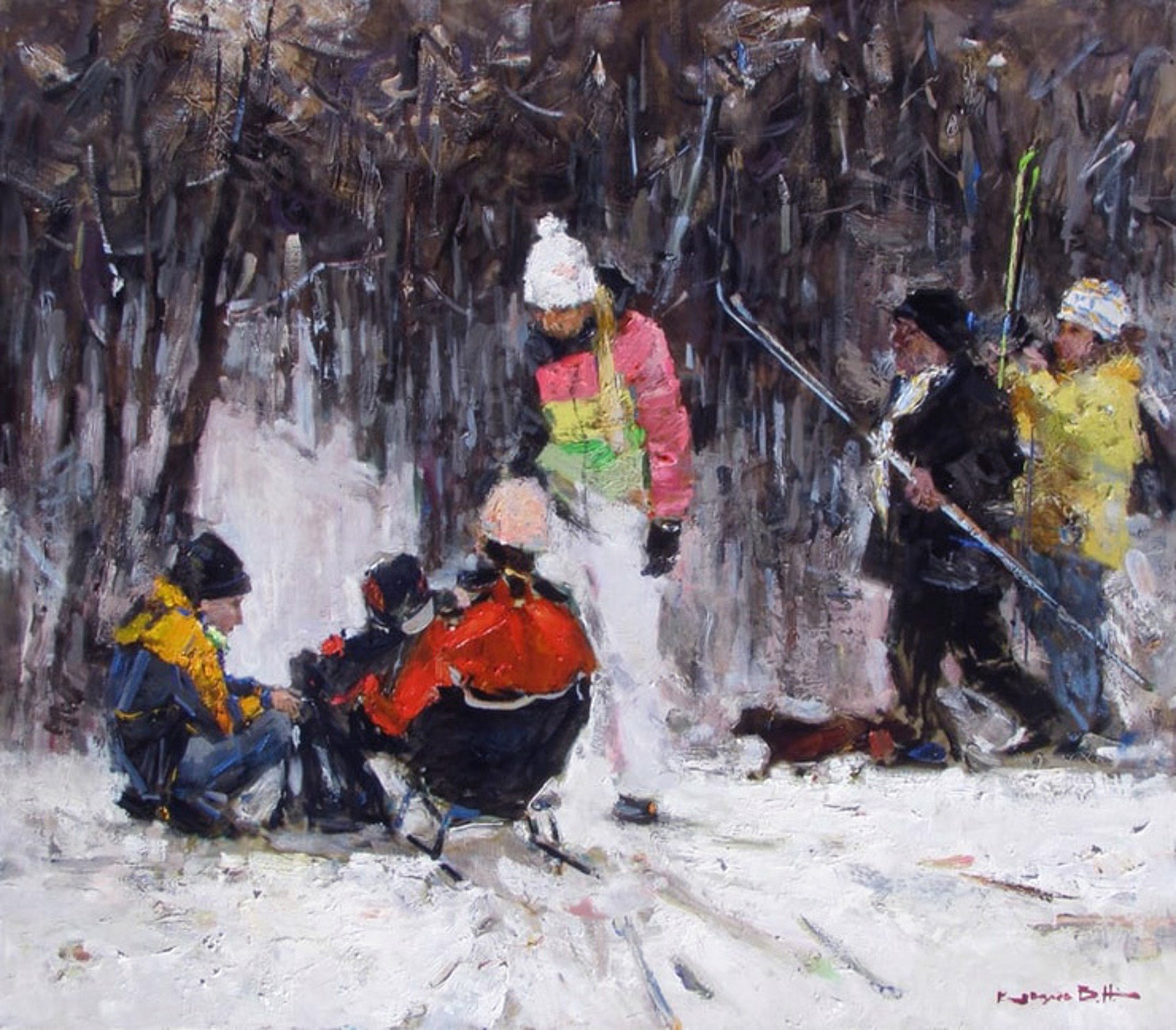 Winter Holiday by Vladimir Kovalov