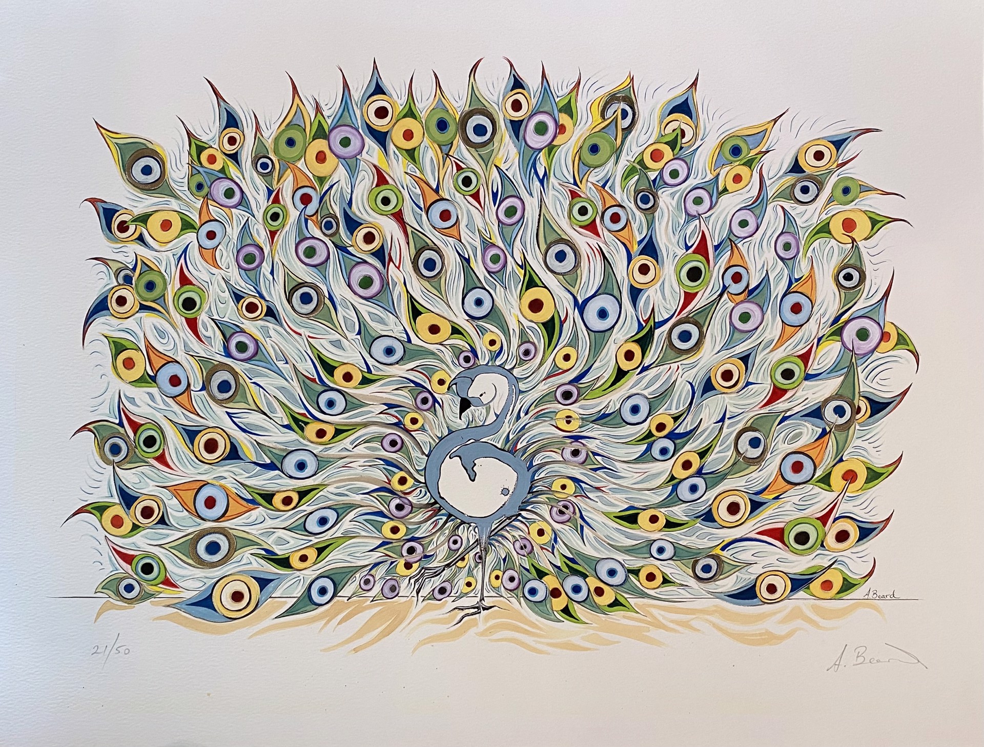 The Peacock by Alex Beard