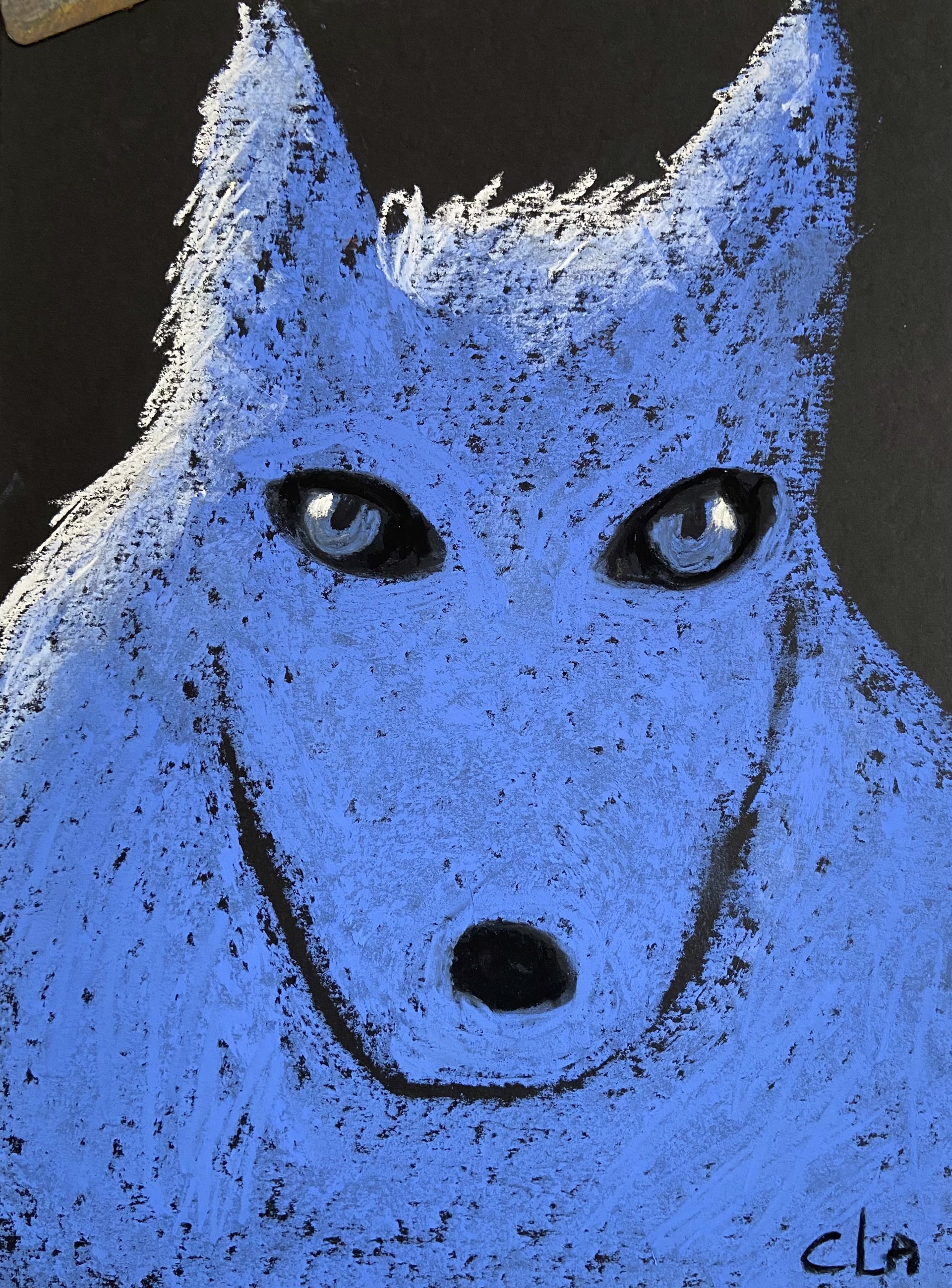Young Wolf: Bluebell by Carole LaRoche