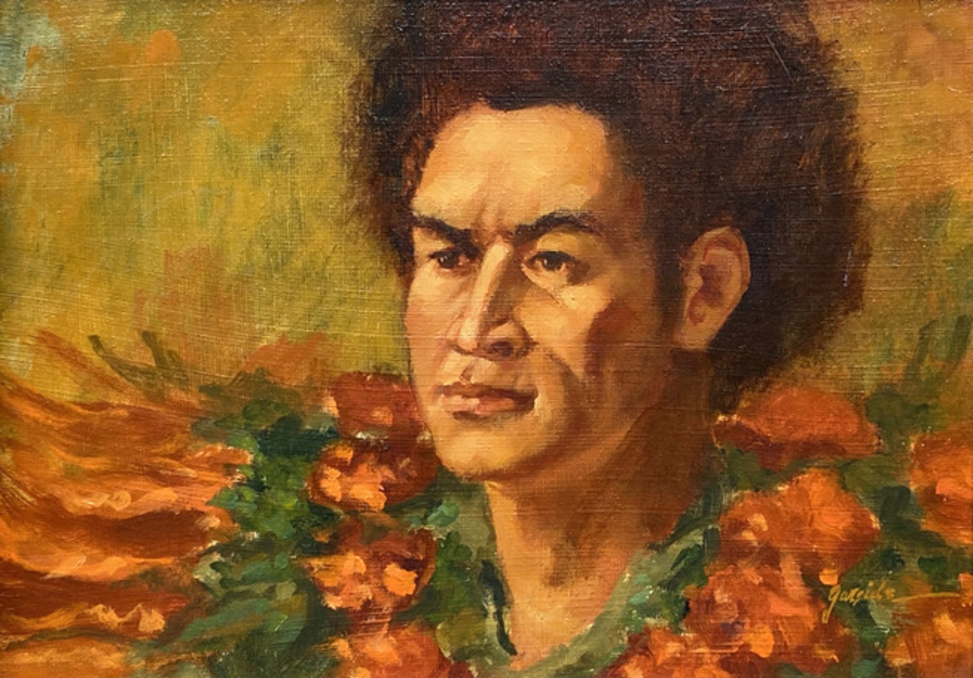Hawaiian Man by A. LaMoyne Garside
