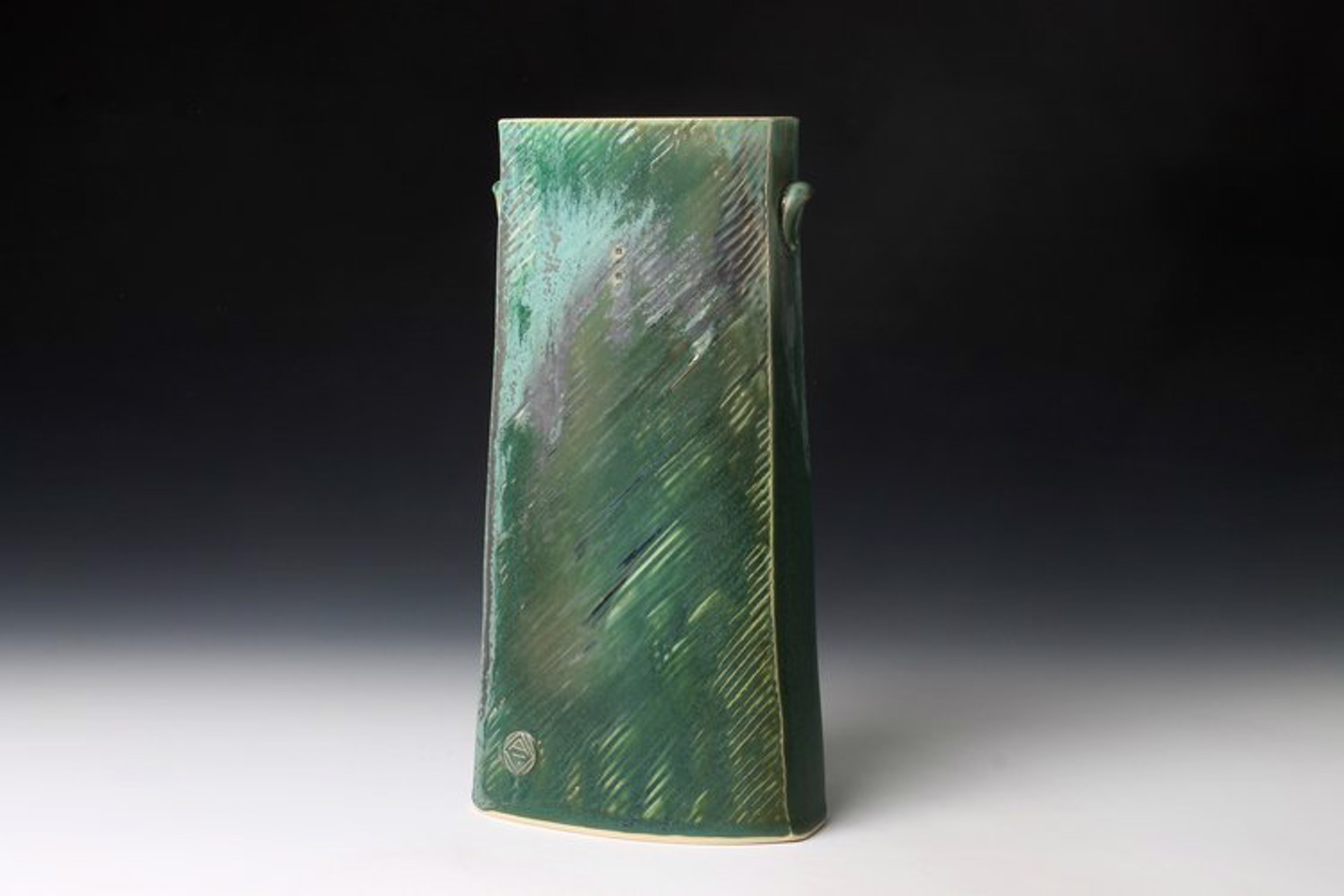 Tall Rectangle Vase by Nick DeVries