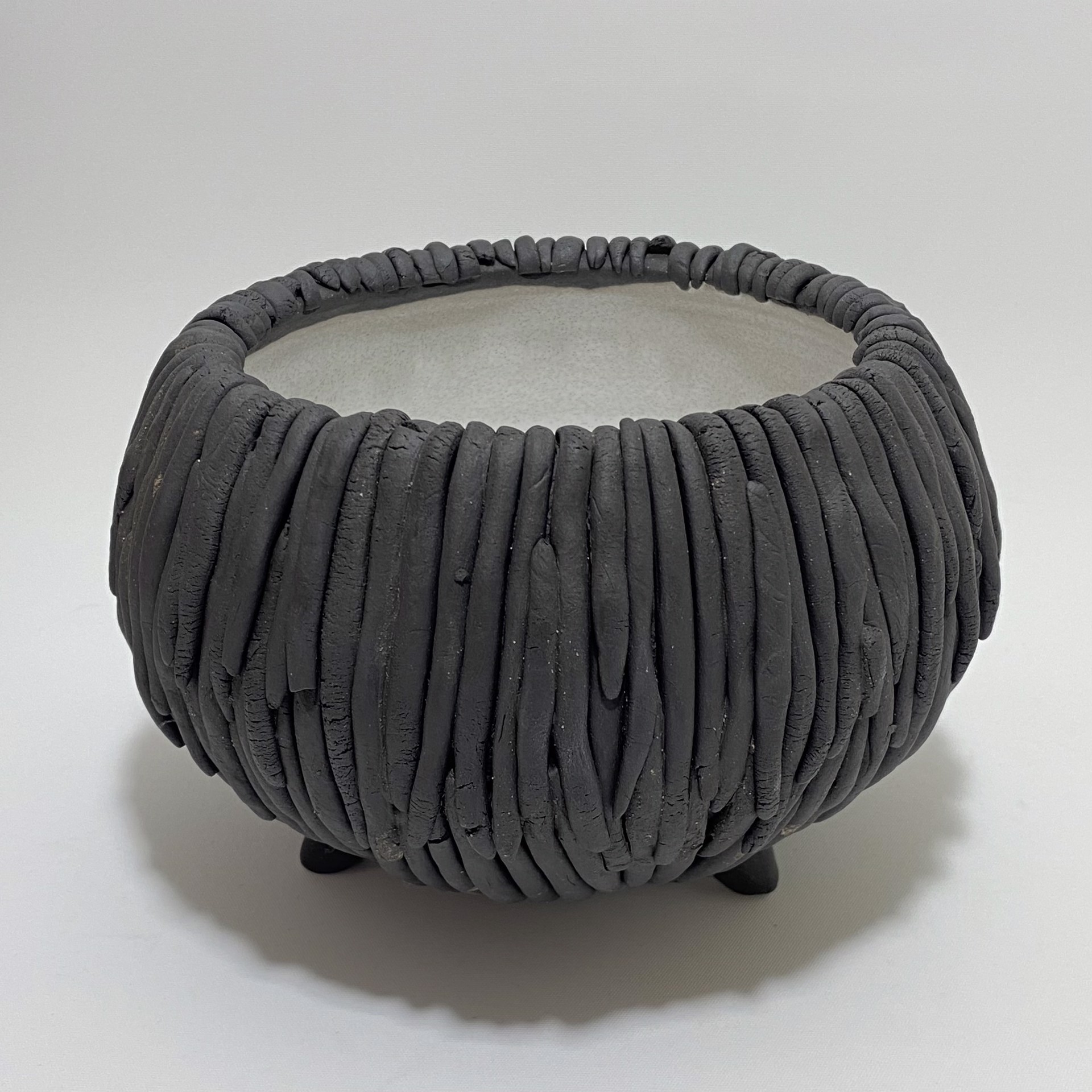 Black Coil Pots 1 by Darshana Patel