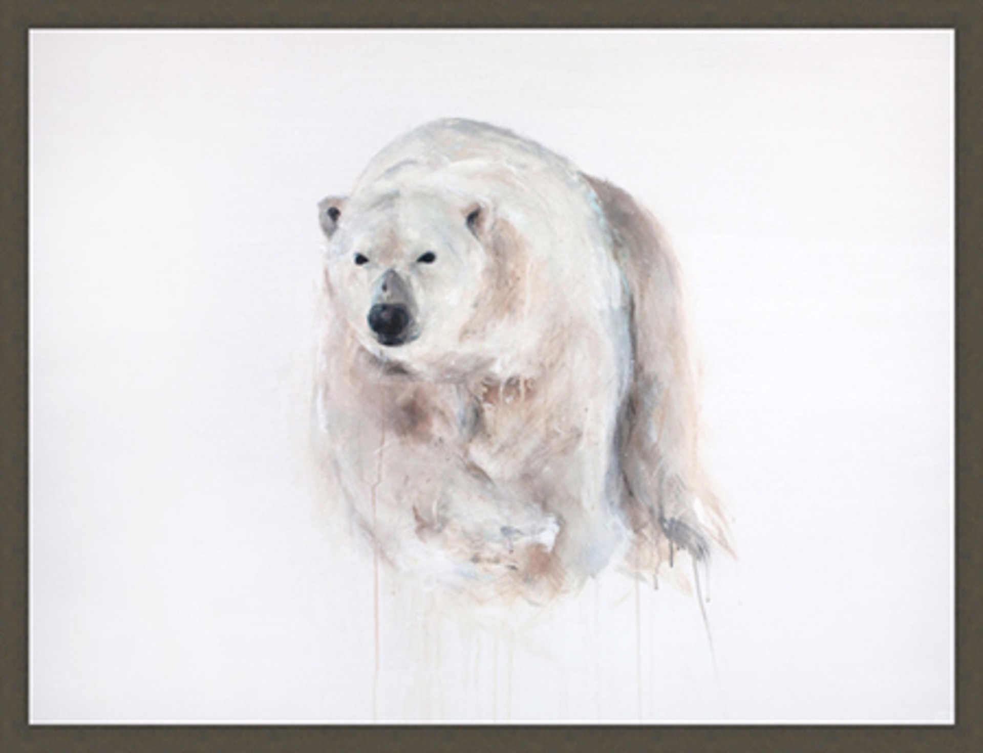 Polar Bear I by Myriam Rousseau