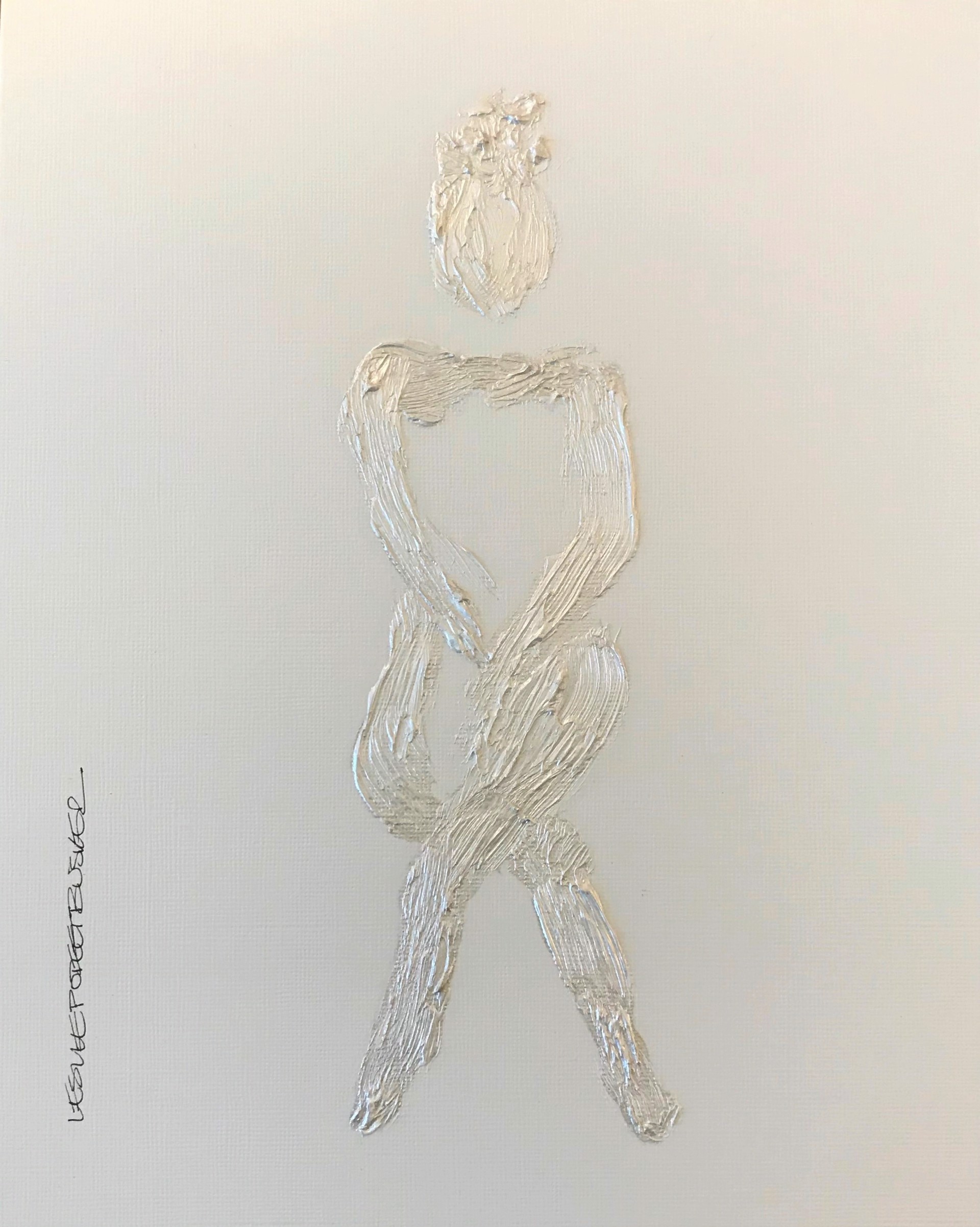 Pearl Figure commission by Leslie Poteet Busker