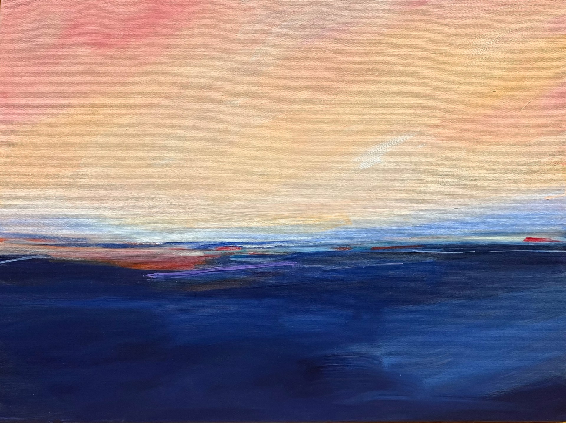 Peach Glow by Joyce Grasso