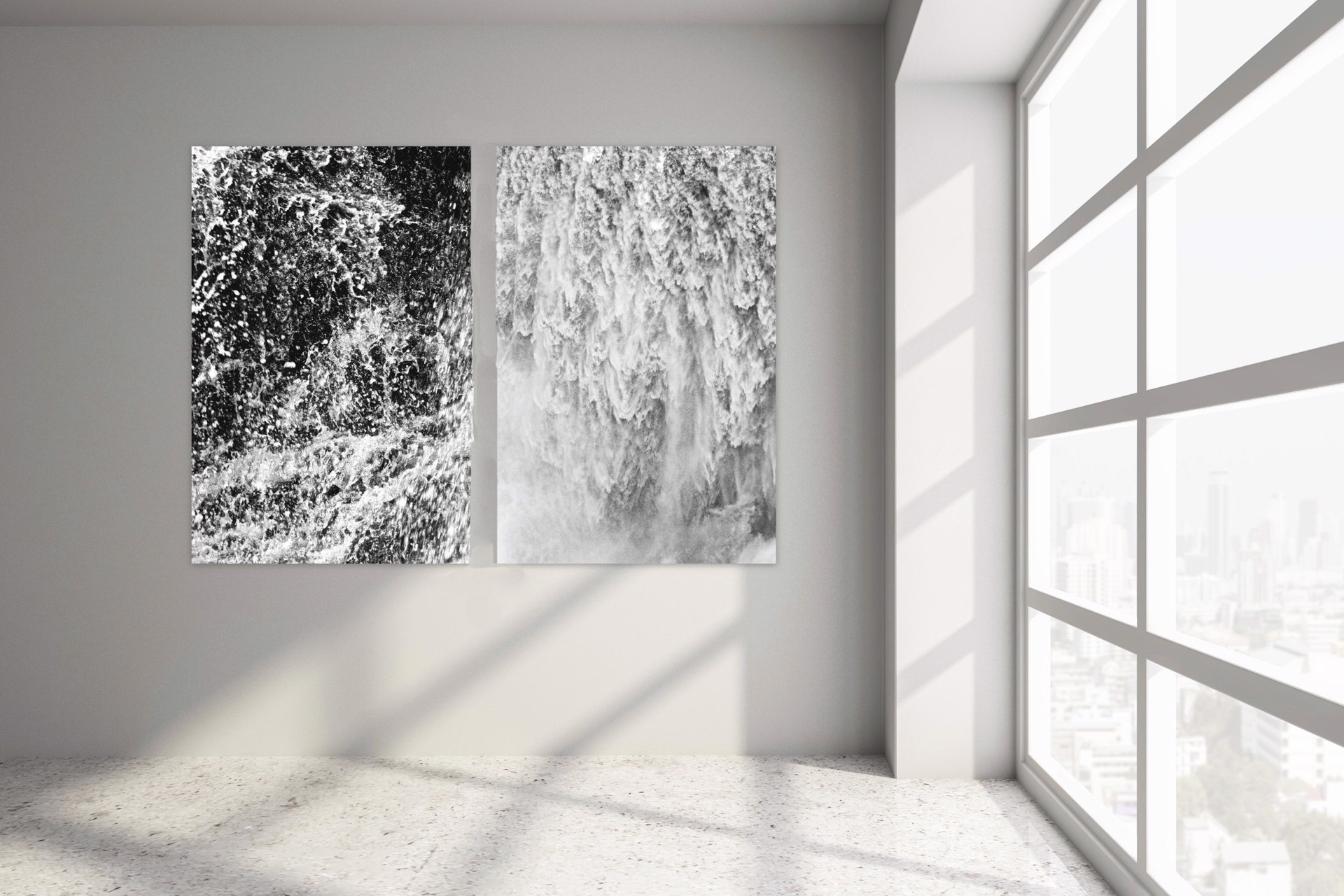 Diptych  (Custom Sizes and Framing Also Available) by Lynn Savarese