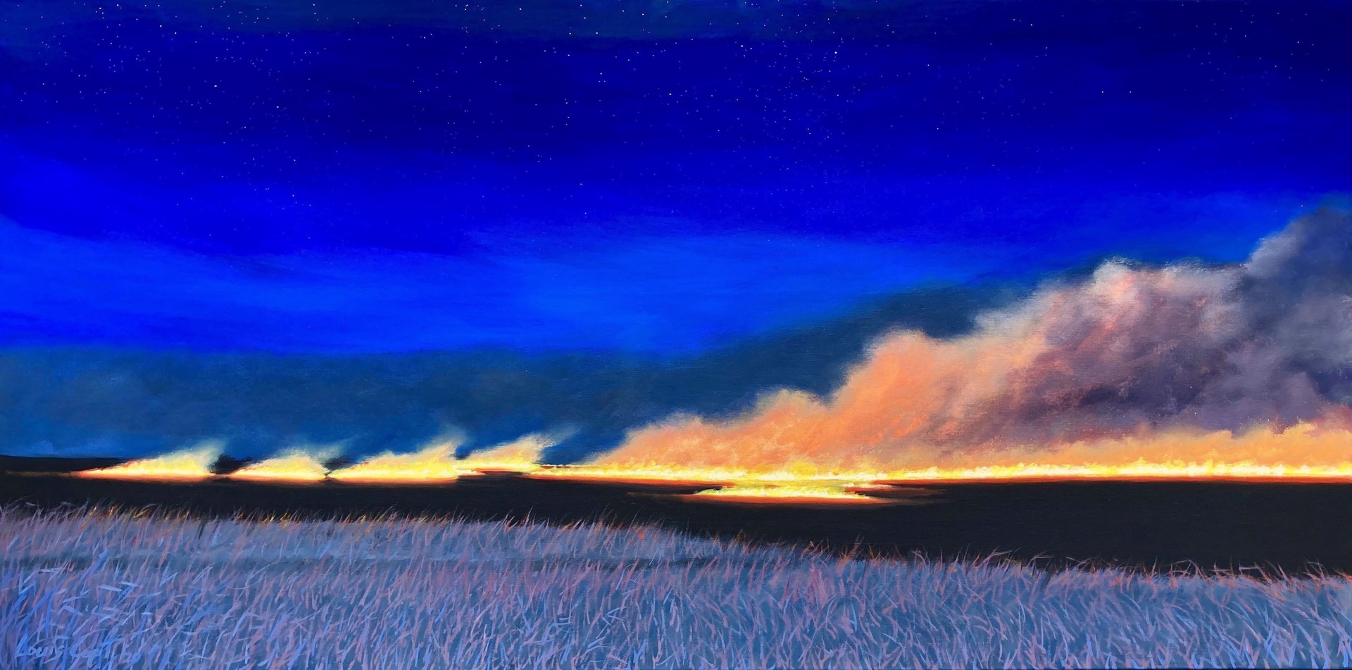 Distant Fires by Louis Copt