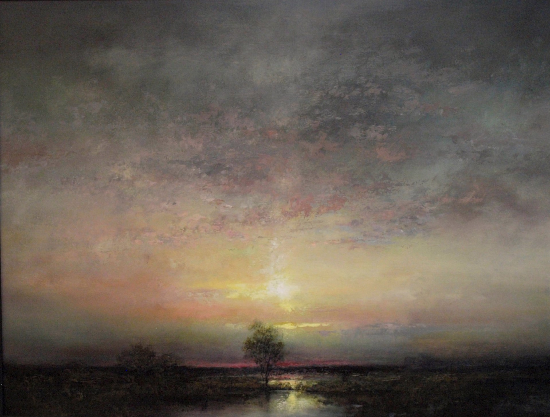 Wetland Sunset by John Andersen