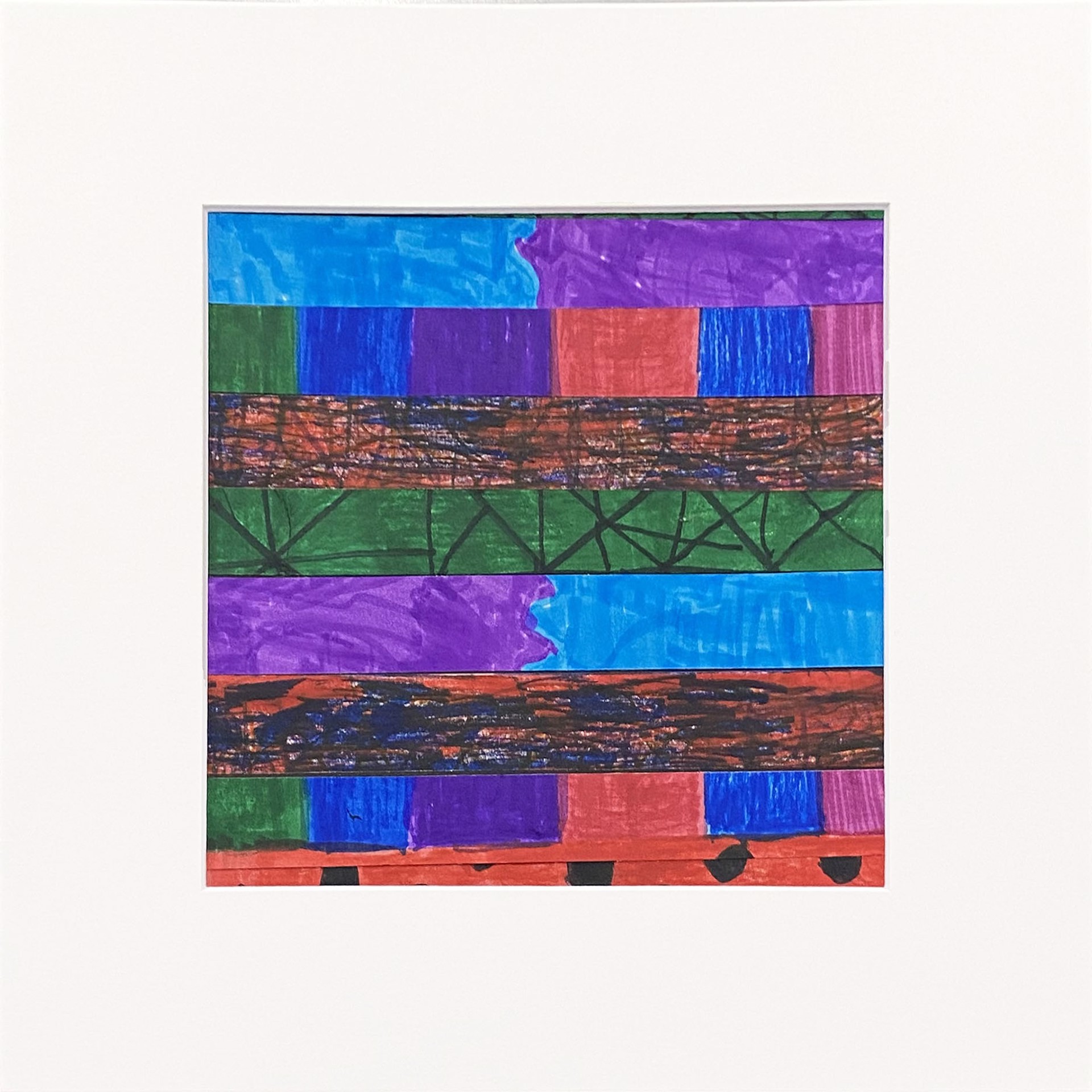 "Line Abstract 11" by Artist Unknown by Autism Academy