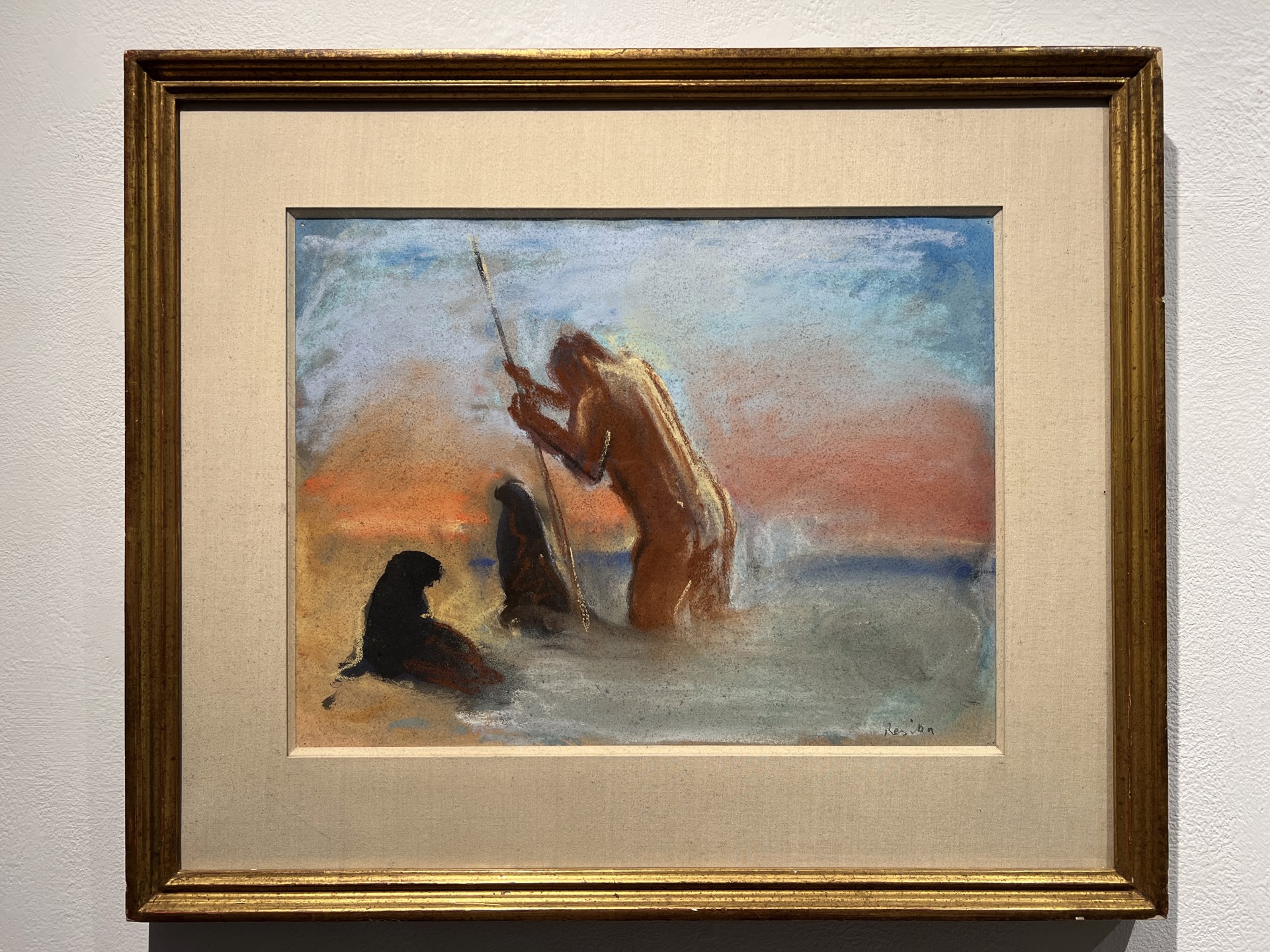 Proteus and His Seals by Paul Resika