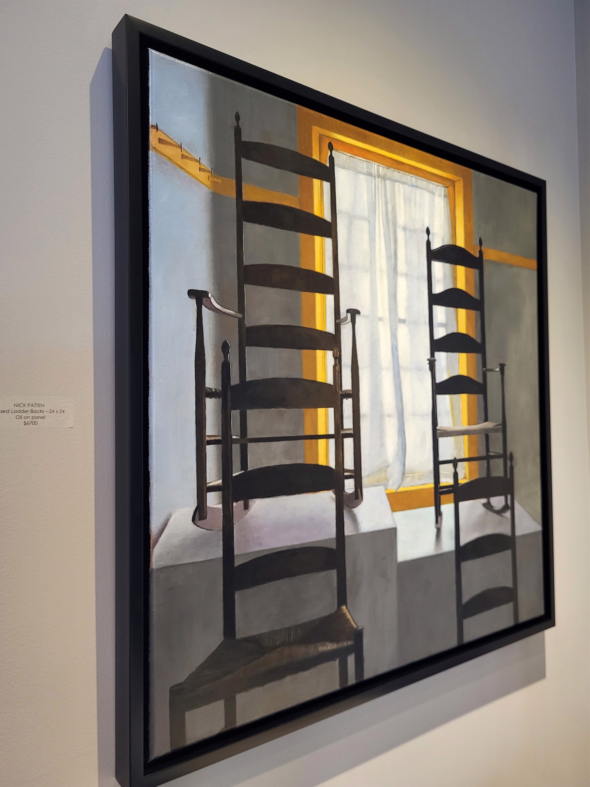 POSED LADDER BACKS by NICK PATTEN