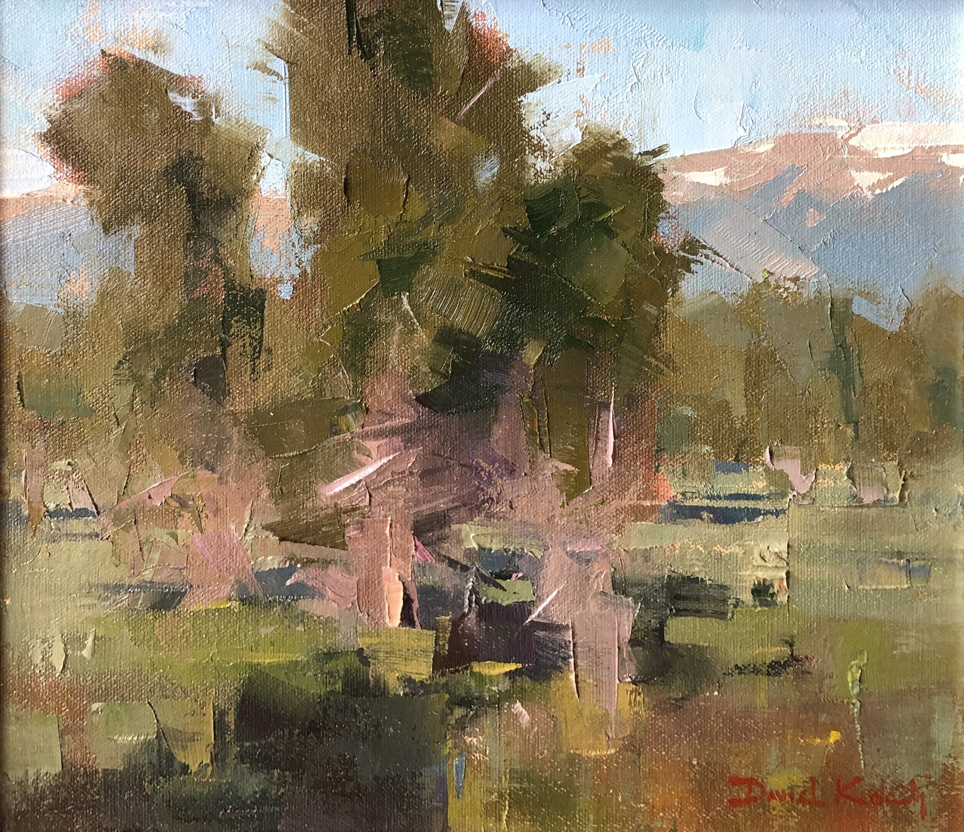 Teton Cottonwoods by David Koch