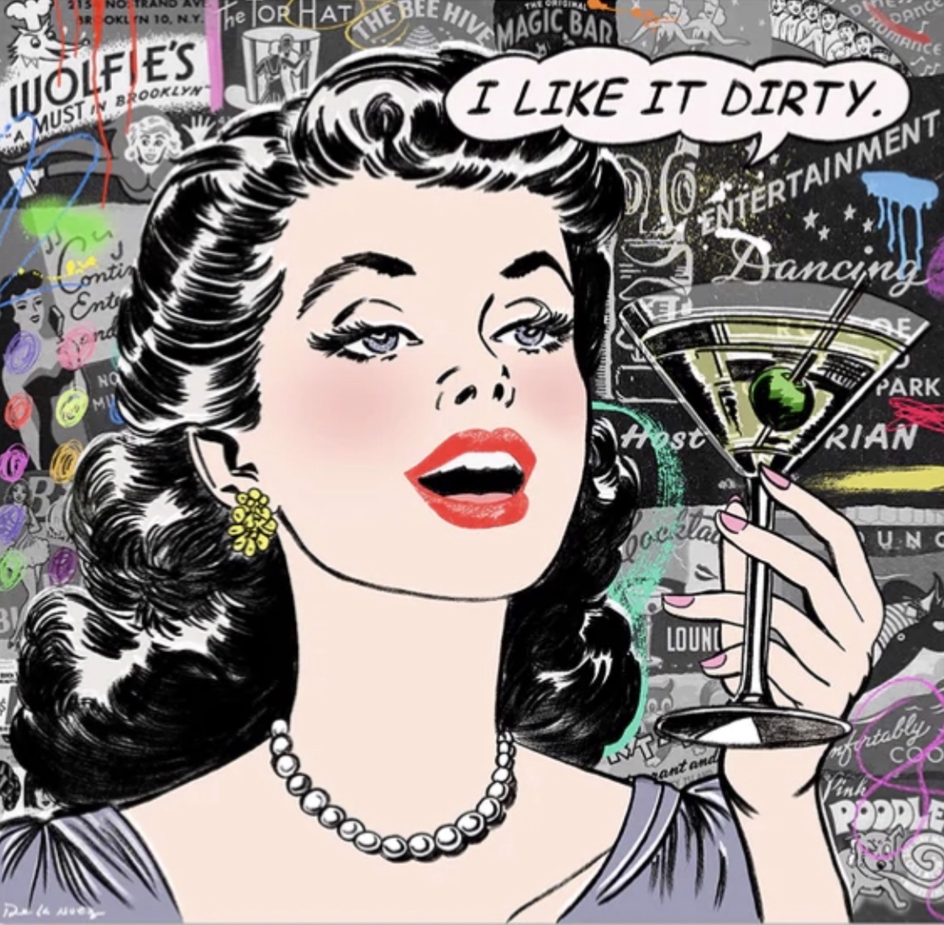 Dirty Girl by Nelson De La Nuez