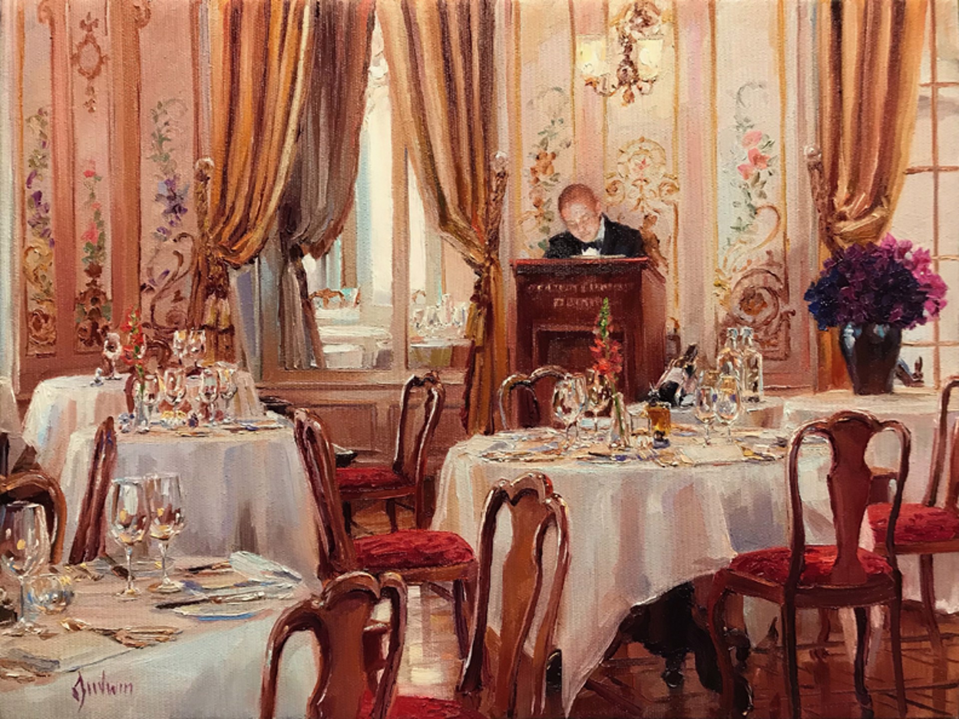 Le Maitre'd, Le Grand Hotel Kronenhof by Lindsay Goodwin