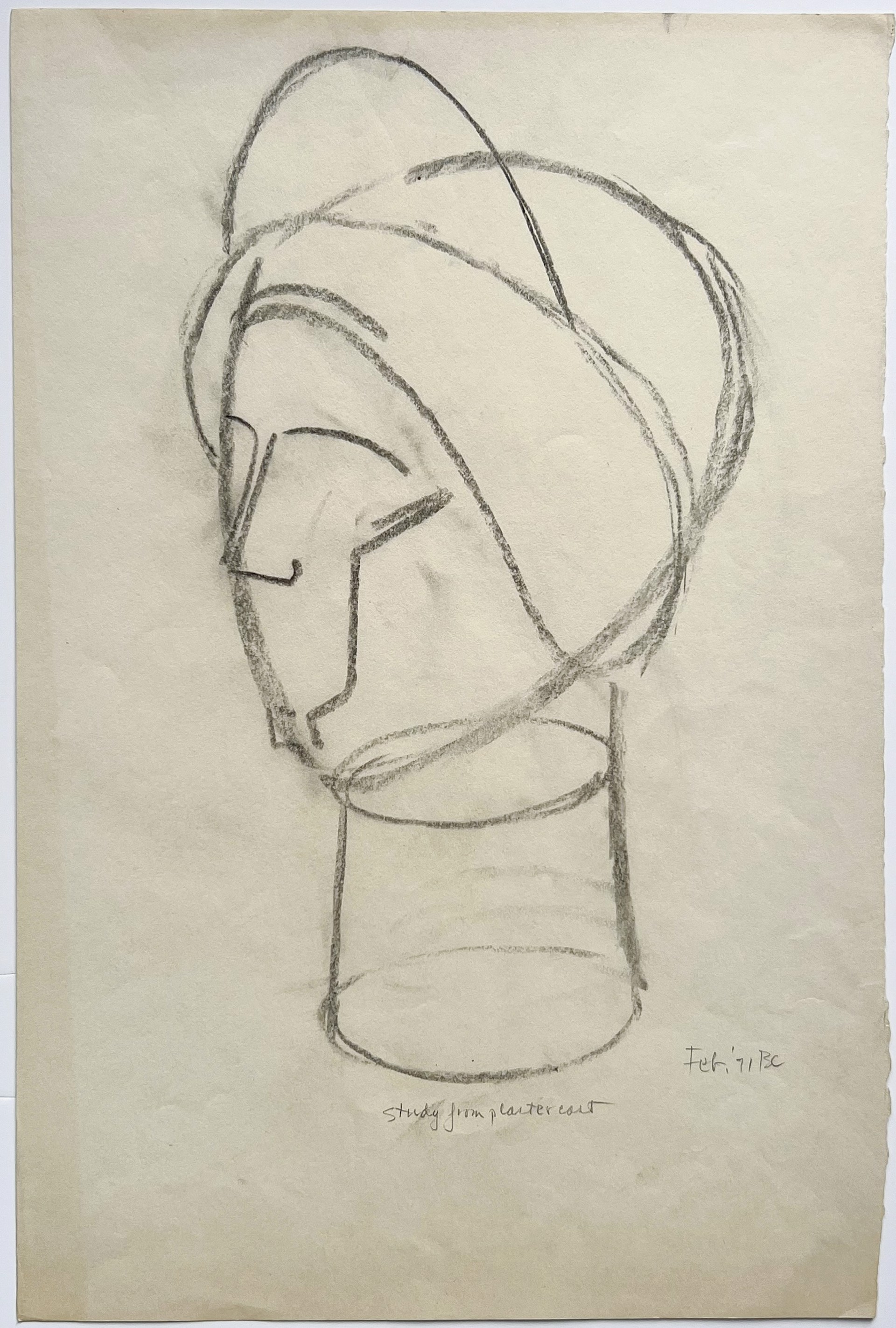 Study from Plastercast by Burton Callicott